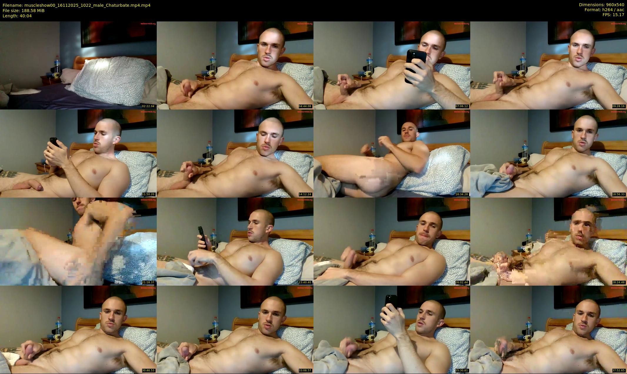 muscleshow00 — 41 minute Chaturbate male cam show recording, 480p, Nov 16, 2025