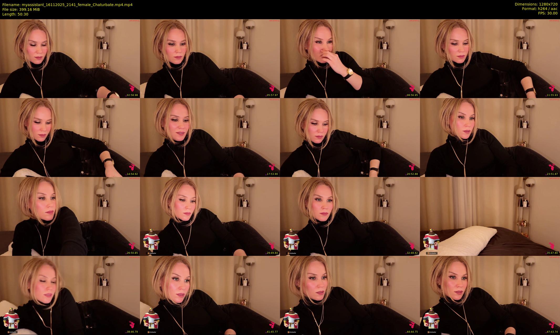 myassistant — 51 minute Chaturbate female cam show recording, 720p, Nov 16, 2025
