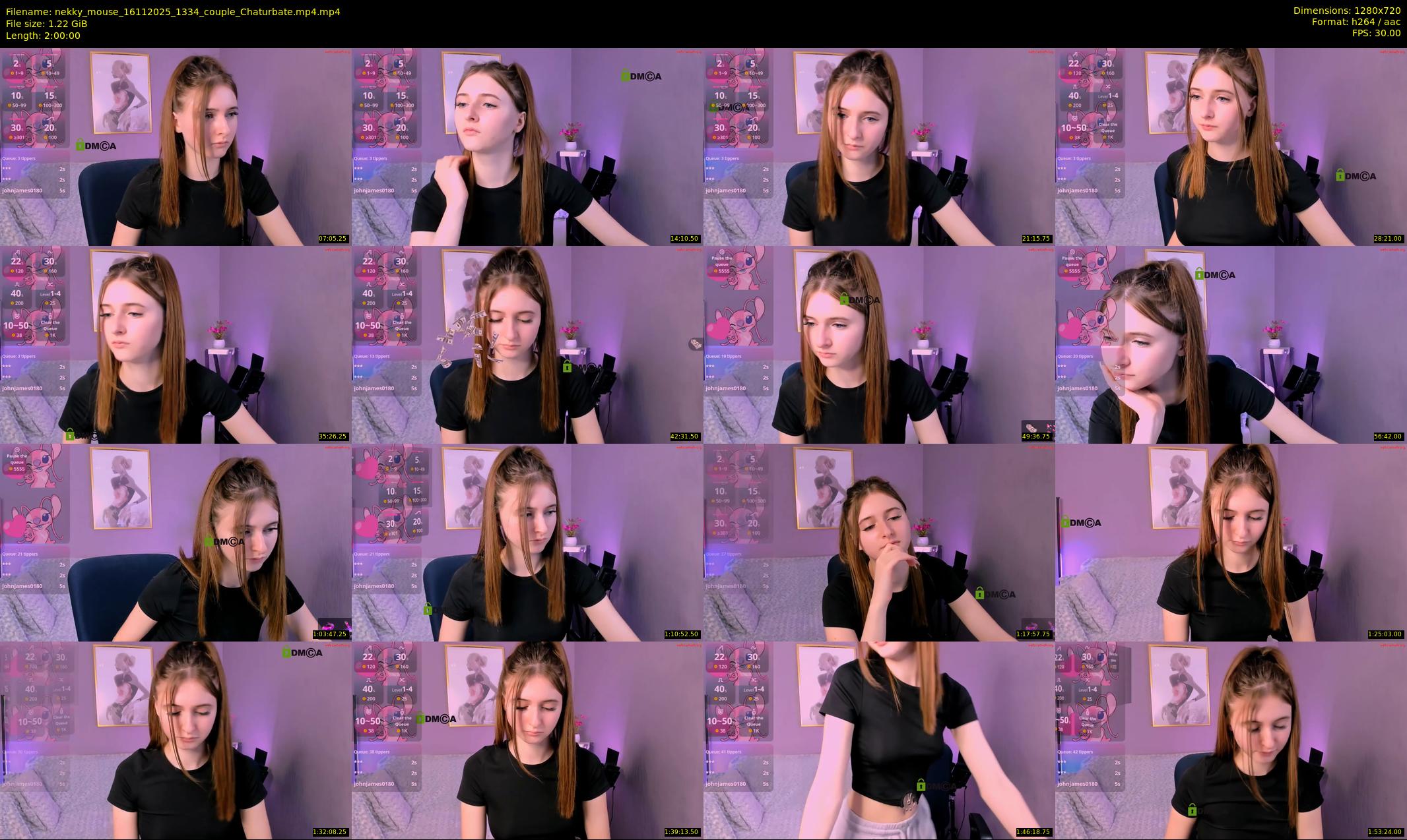 nekky_mouse — 120 minute Chaturbate female cam show recording, 720p, Nov 16, 2025