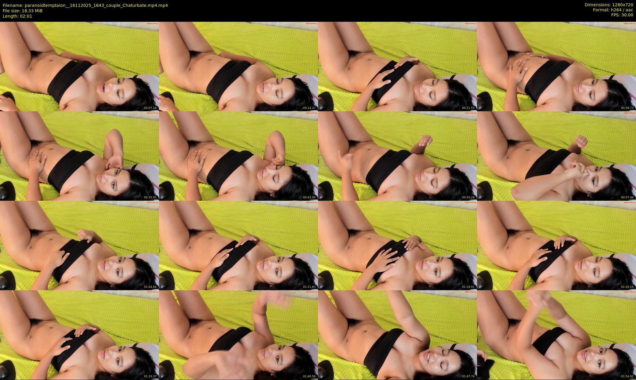 paranoidtemptaion_ — 3 minute Chaturbate couple cam show recording, 720p, Nov 16, 2025