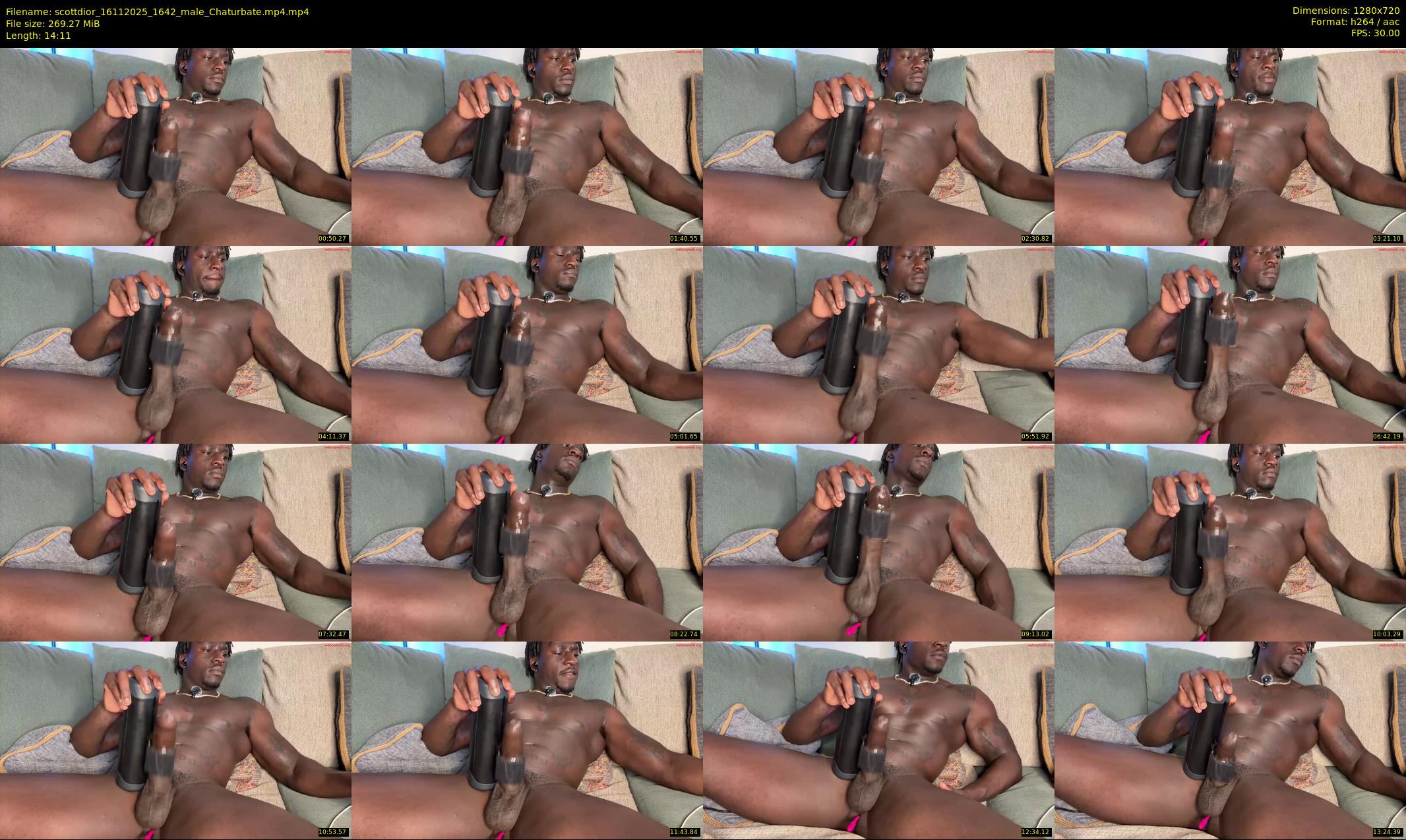 scottdior — 15 minute Chaturbate male cam show recording, 720p, Nov 16, 2025