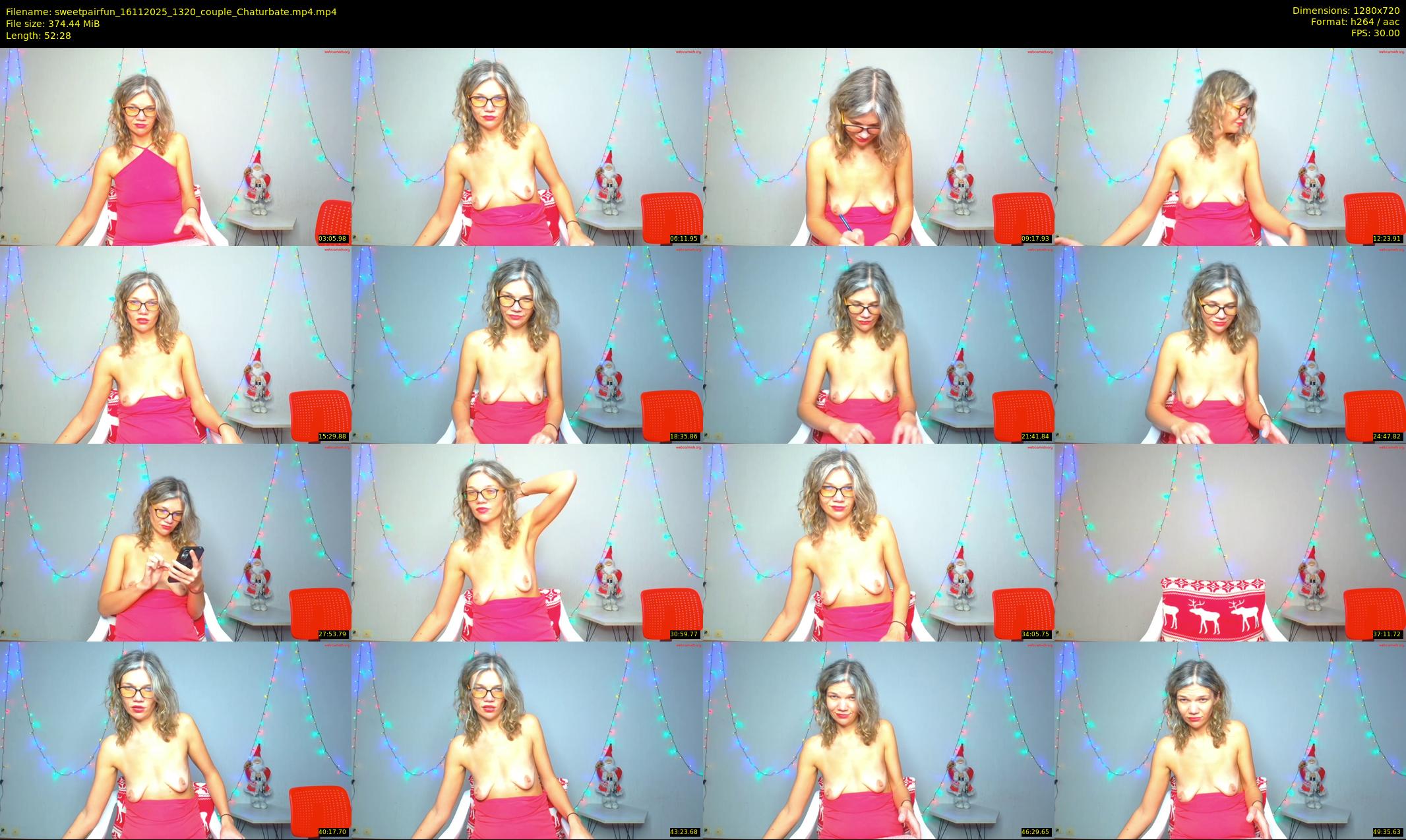 sweetpairfun — 53 minute Chaturbate couple cam show recording, 720p, Nov 16, 2025