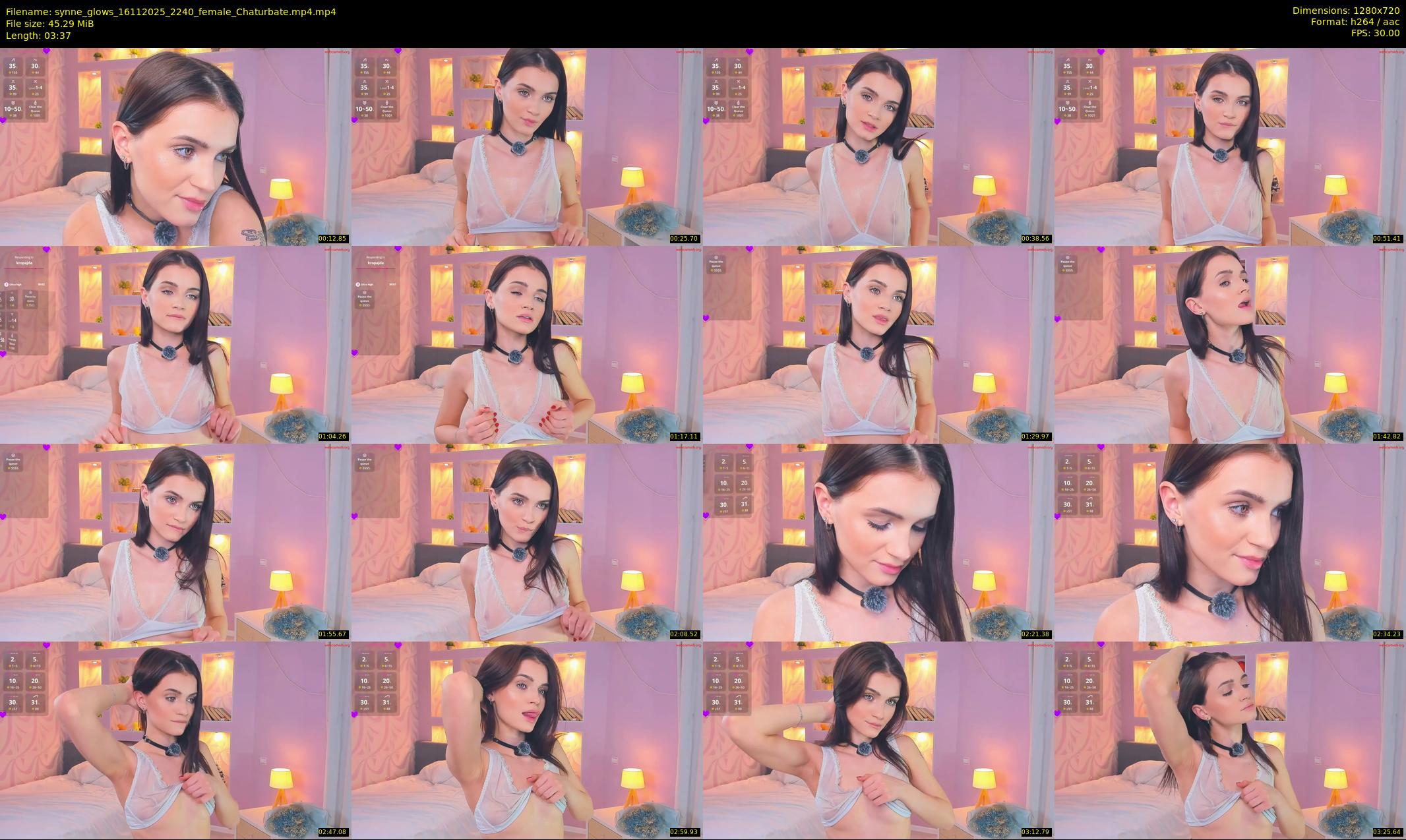 synne_glows — 4 minute Chaturbate female cam show recording, 720p, Nov 16, 2025