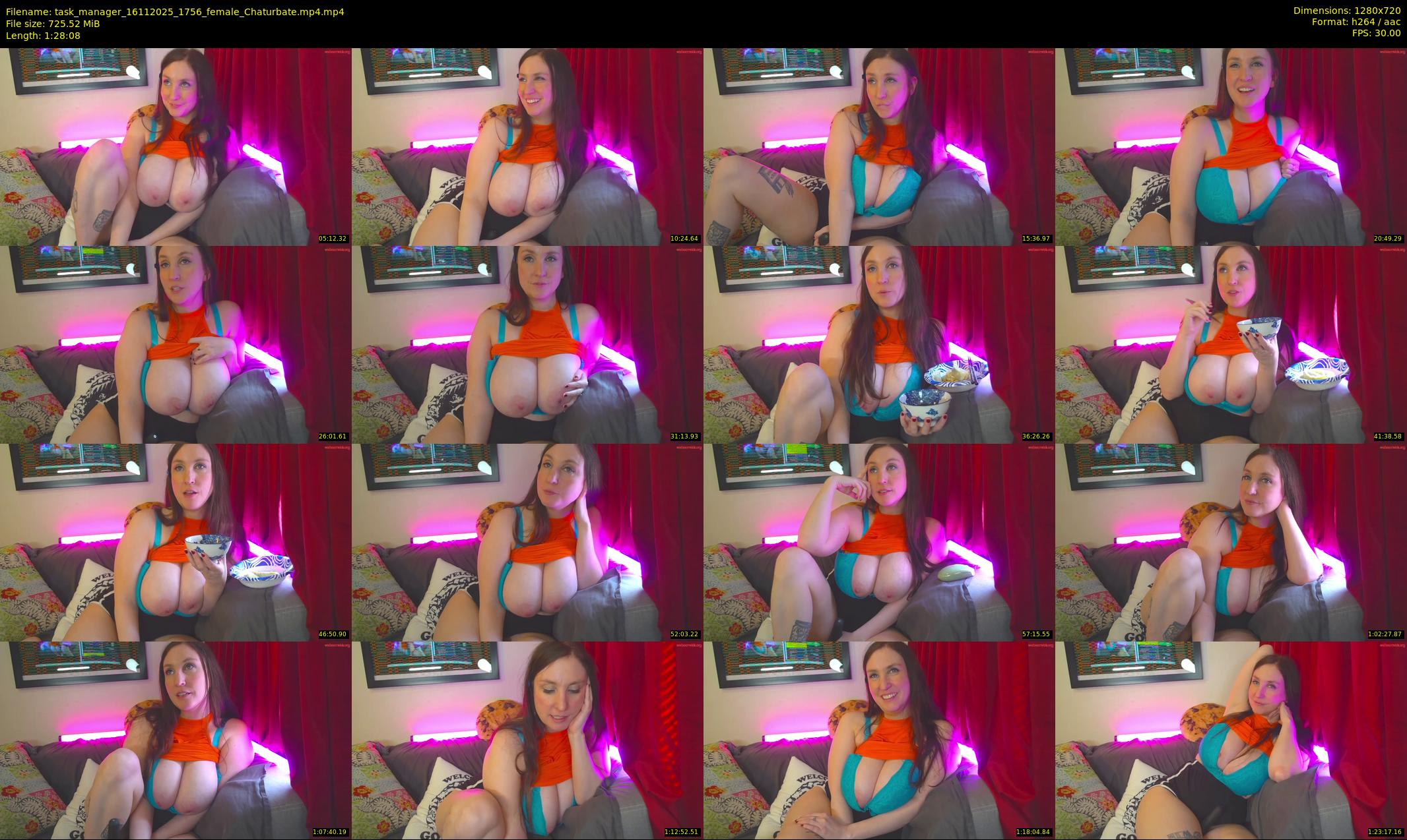 task_manager — 89 minute Chaturbate couple cam show recording, 720p, Nov 16, 2025