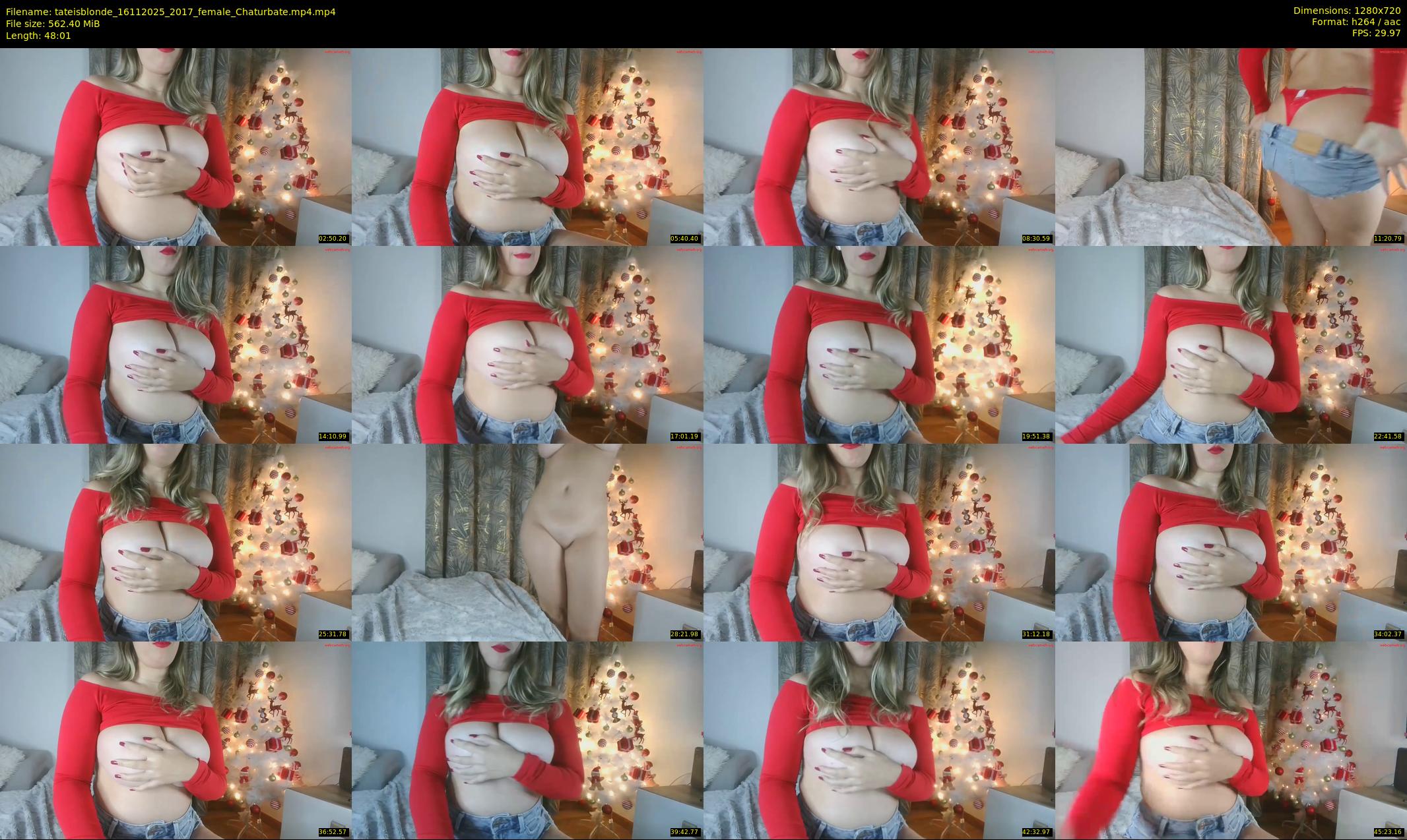 tateisblonde — 49 minute Chaturbate female cam show recording, 720p, Nov 16, 2025