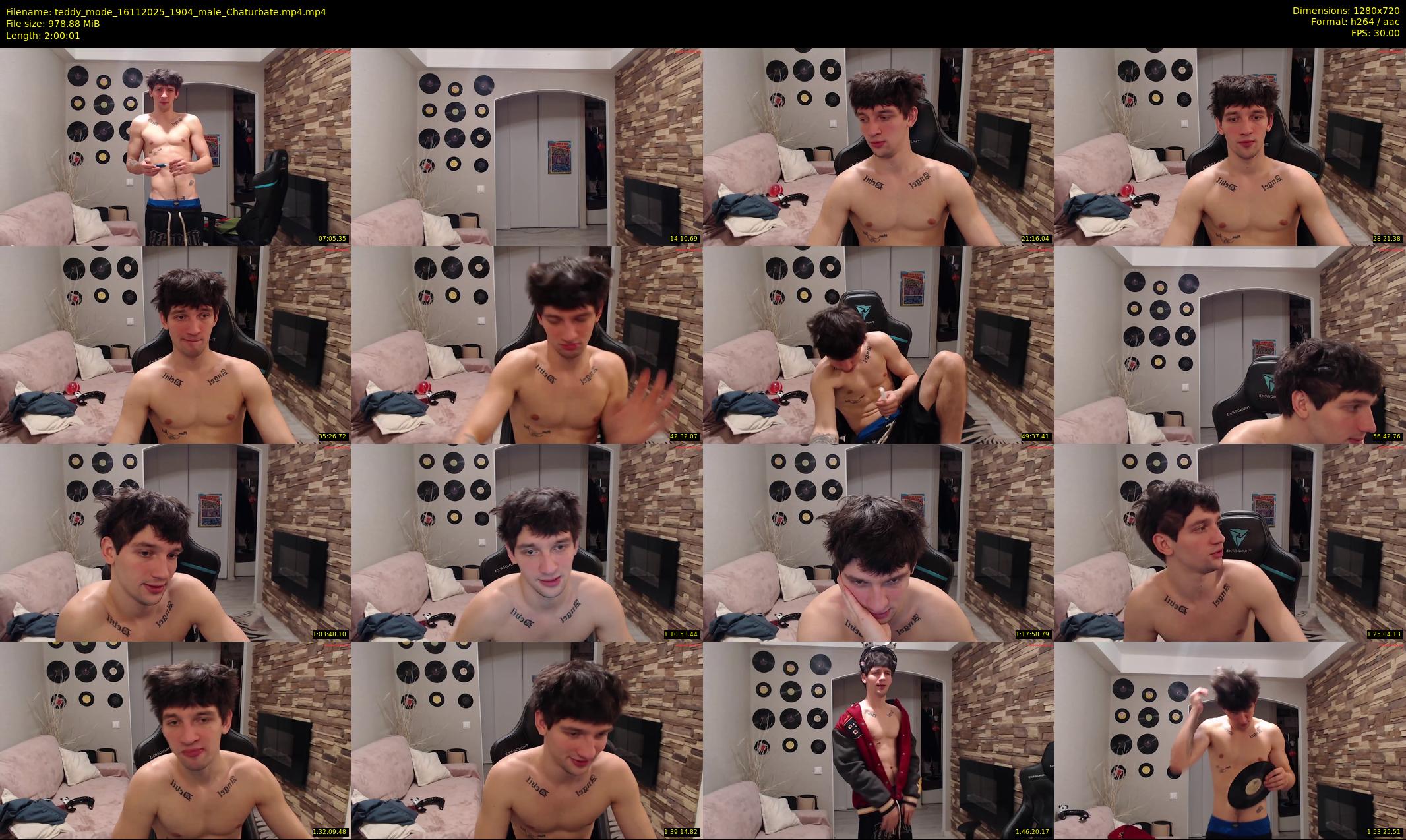 teddy_mode — 121 minute Chaturbate couple cam show recording, 720p, Nov 16, 2025