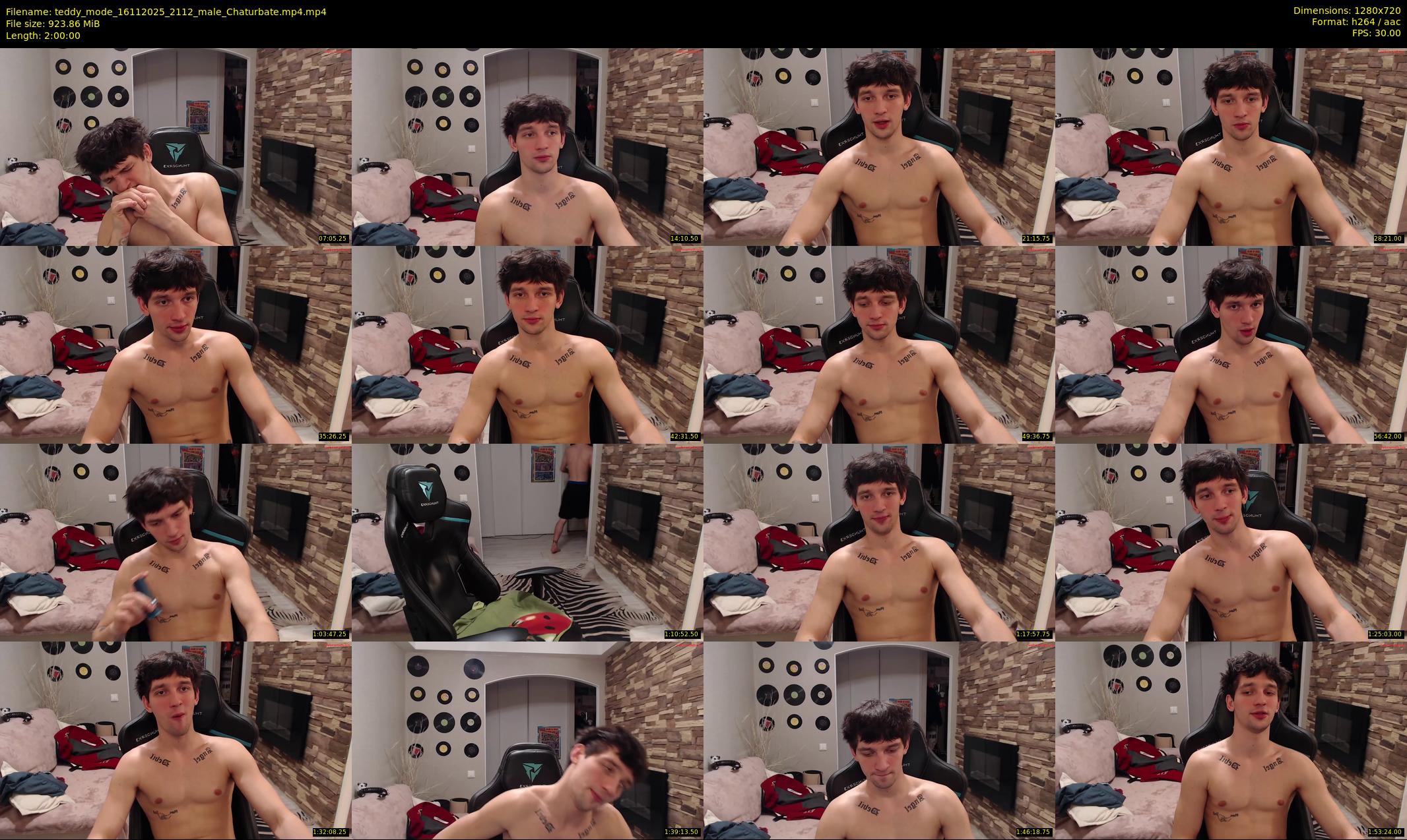 teddy_mode — 120 minute Chaturbate couple cam show recording, 720p, Nov 16, 2025