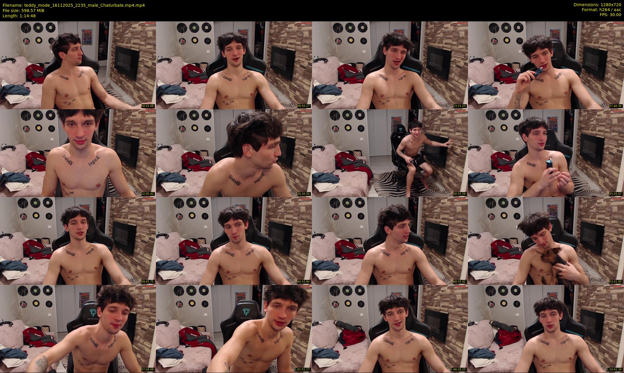 teddy_mode — 75 minute Chaturbate couple cam show recording, 720p, Nov 16, 2025