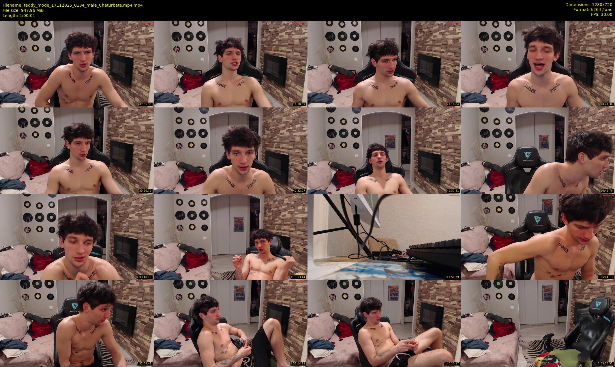 teddy_mode — 121 minute Chaturbate couple cam show recording, 720p, Nov 17, 2025