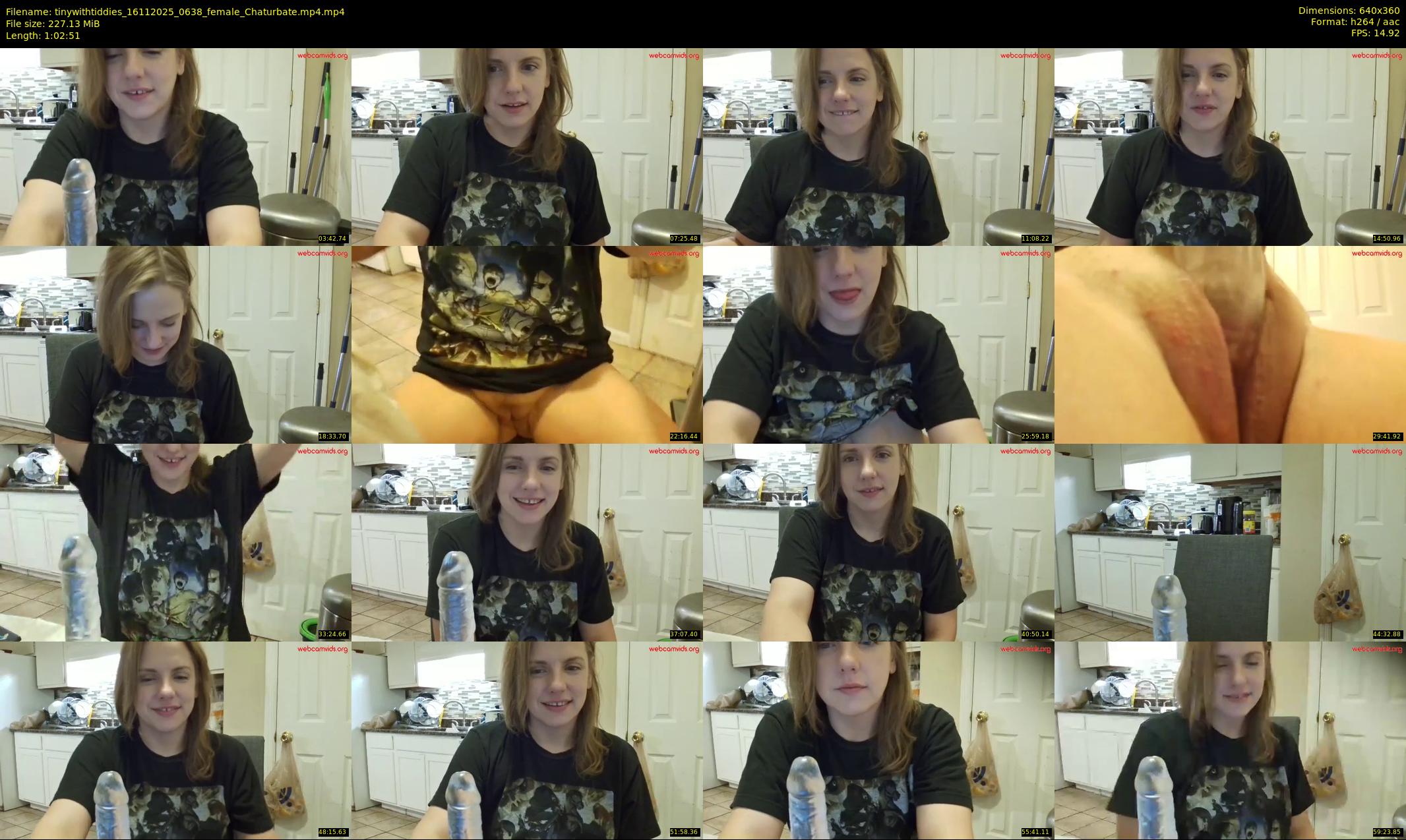 tinywithtiddies — 63 minute Chaturbate female cam show recording, 360p, Nov 16, 2025