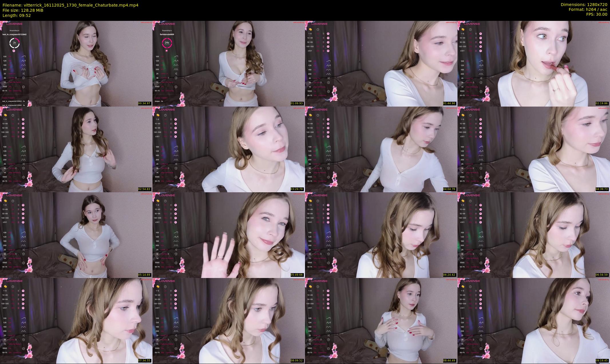 vitterrick — 10 minute Chaturbate female cam show recording, 720p, Nov 16, 2025