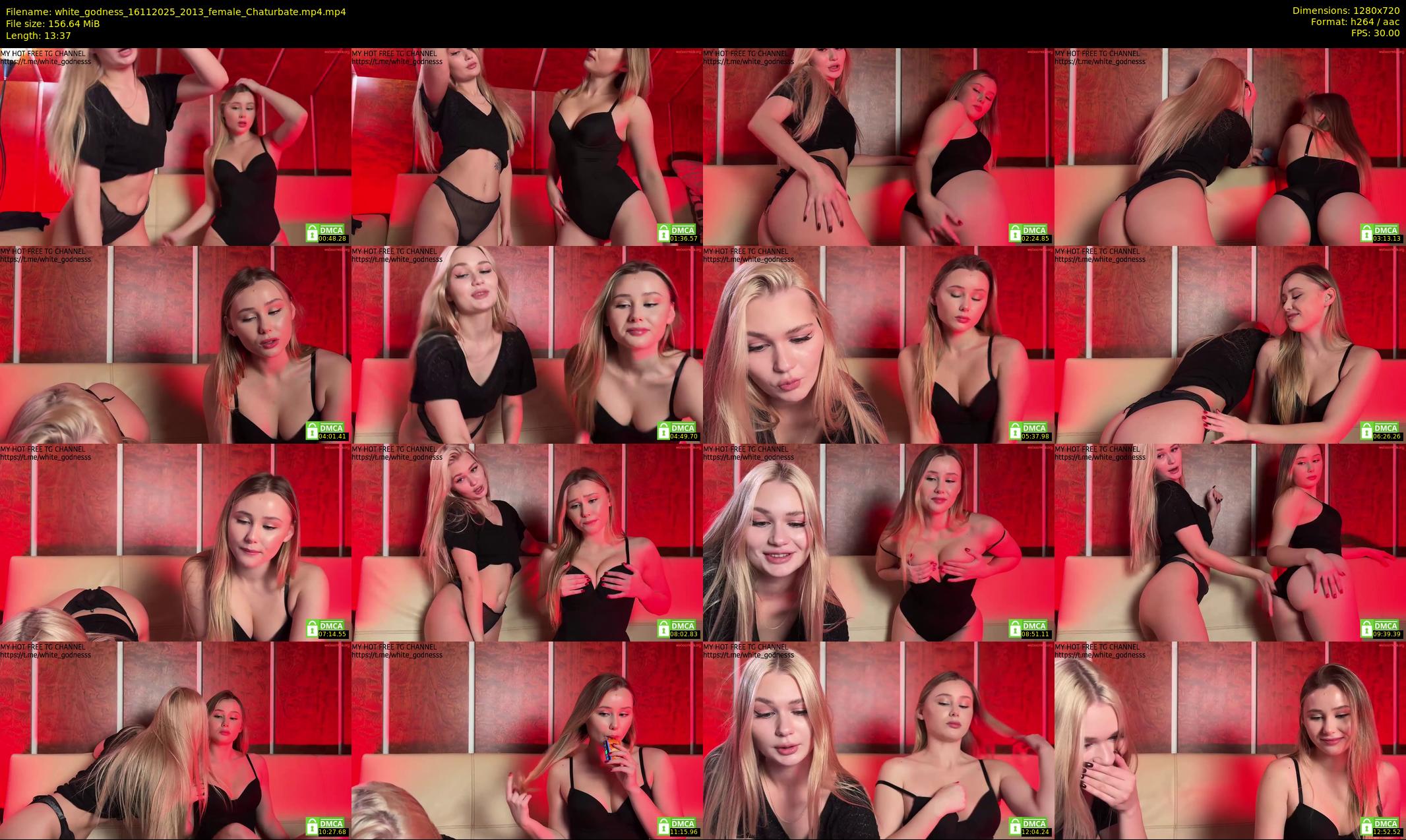 white_godness — 14 minute Chaturbate female cam show recording, 720p, Nov 16, 2025