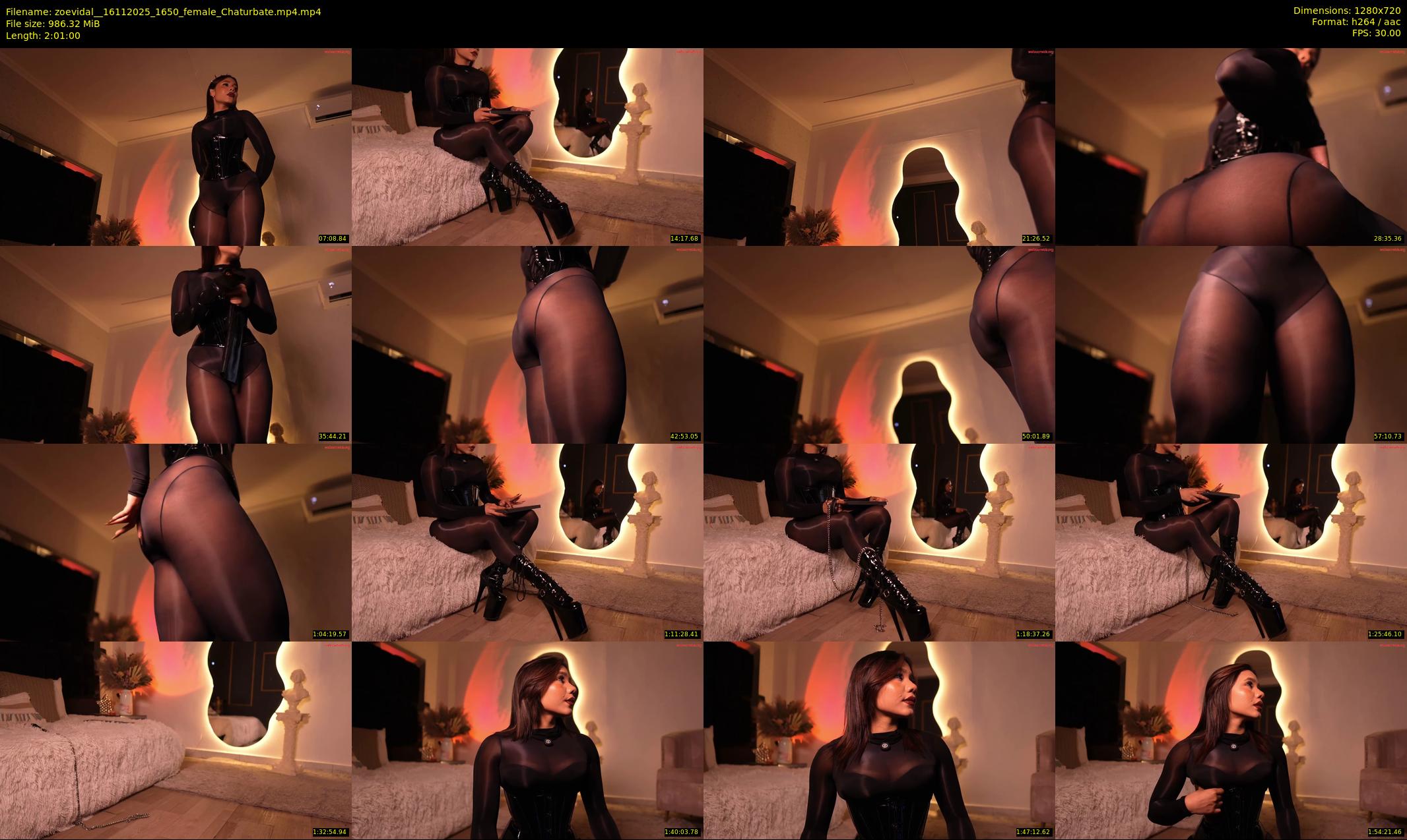 zoevidal_ — 121 minute Chaturbate female cam show recording, 720p, Nov 16, 2025