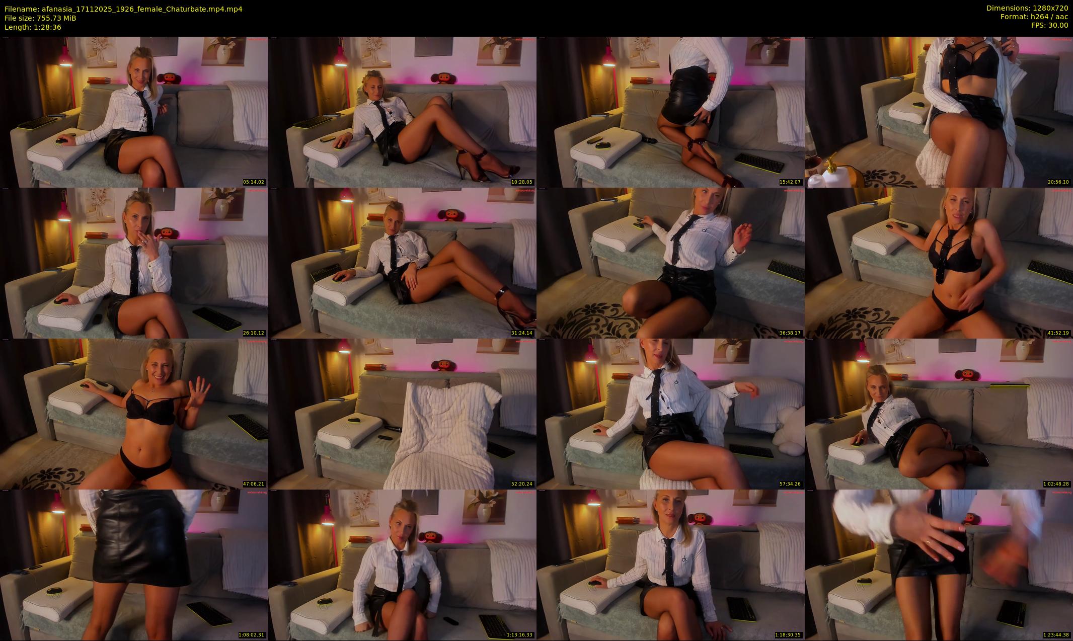 afanasia — 89 minute Chaturbate female cam show recording, 720p, Nov 17, 2025