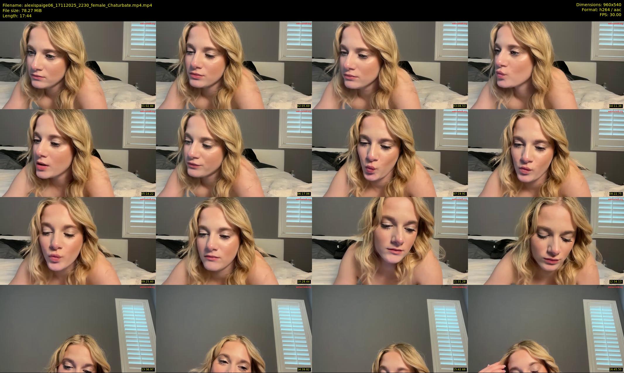 alexispaige06 — 18 minute Chaturbate female cam show recording, 480p, Nov 17, 2025