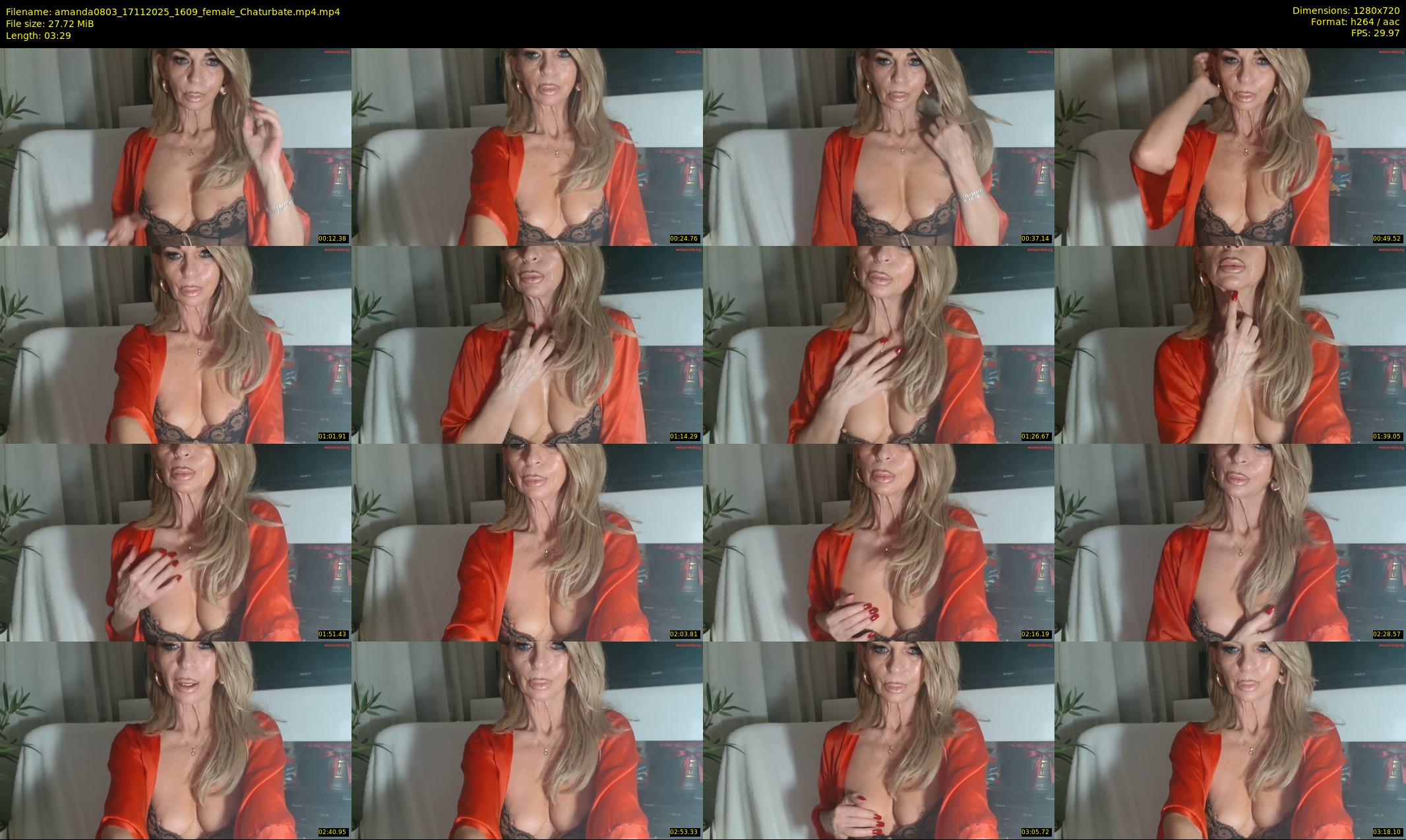 amanda0803 — 4 minute Chaturbate female cam show recording, 720p, Nov 17, 2025