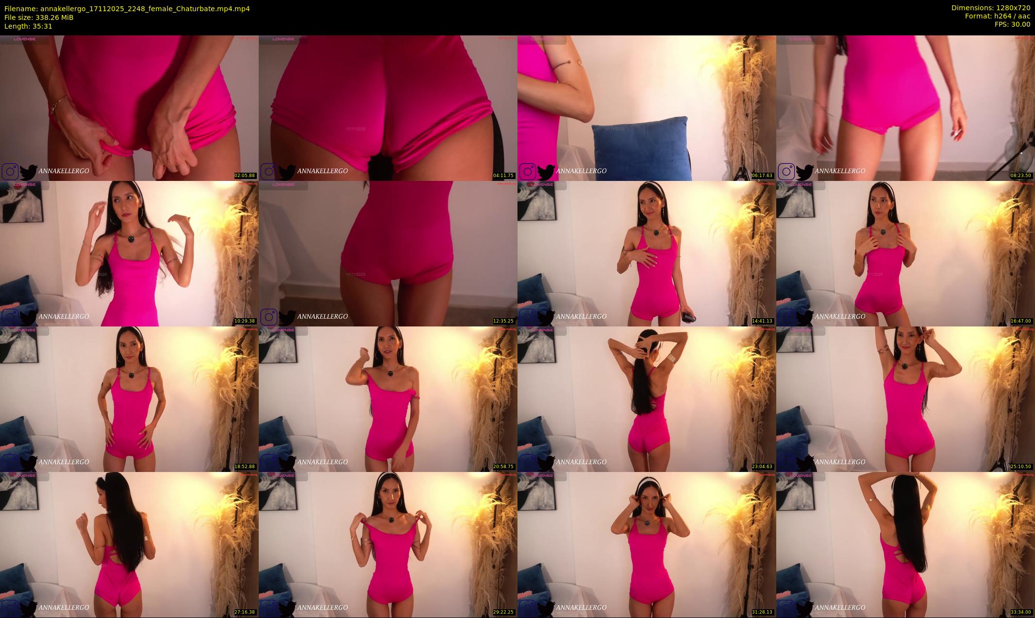 annakellergo — 36 minute Chaturbate female cam show recording, 720p, Nov 17, 2025