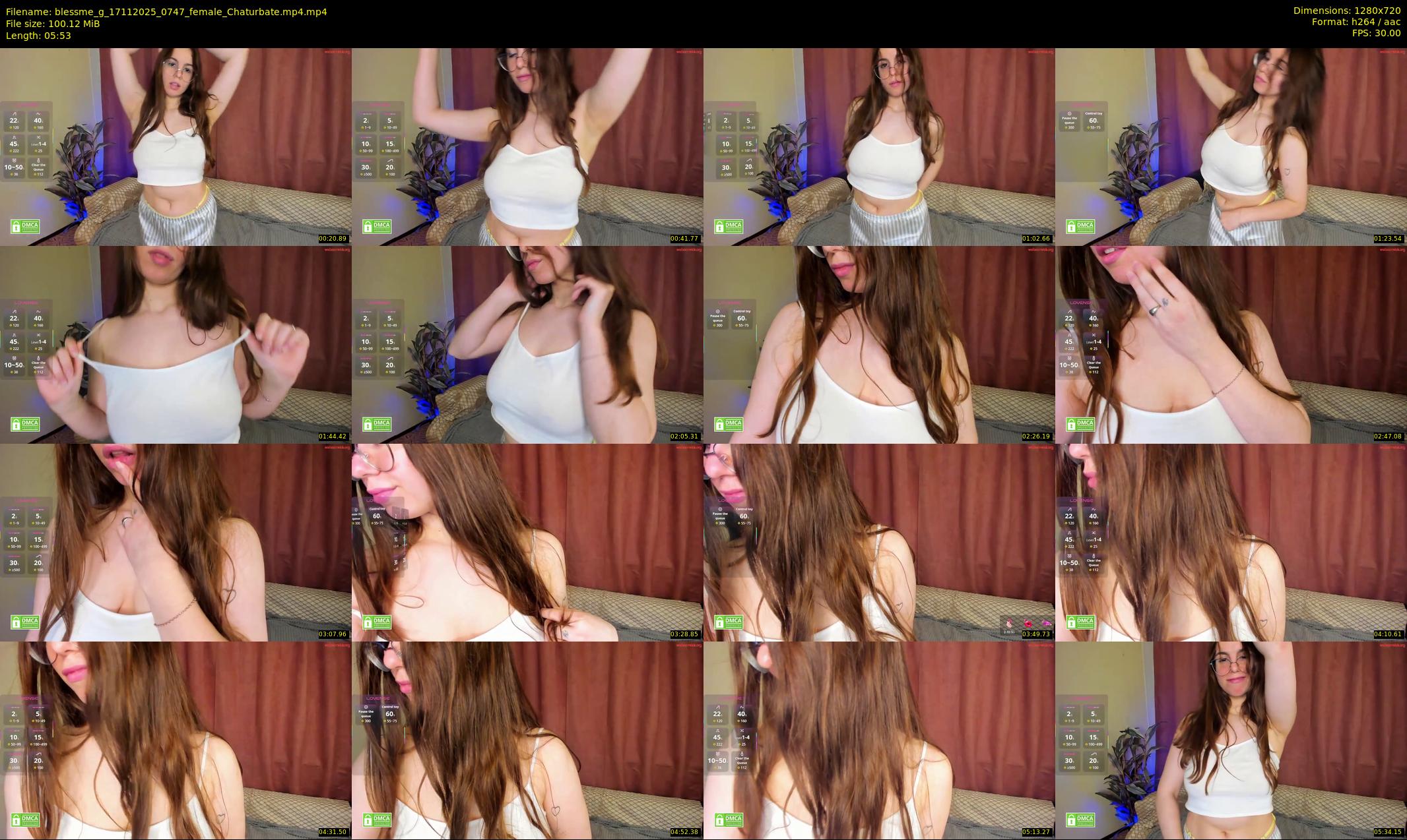blessme_g — 6 minute Chaturbate female cam show recording, 720p, Nov 17, 2025