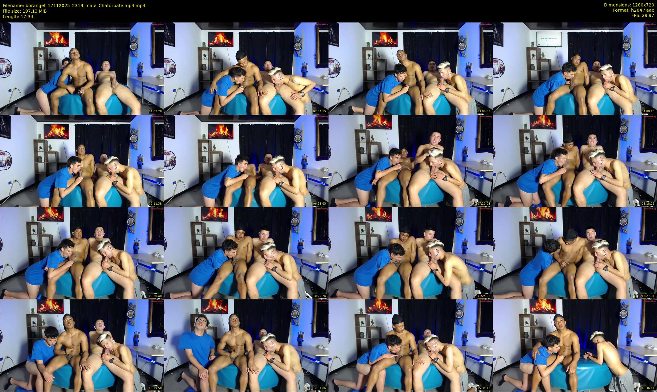 boranget — 18 minute Chaturbate male cam show recording, 720p, Nov 17, 2025