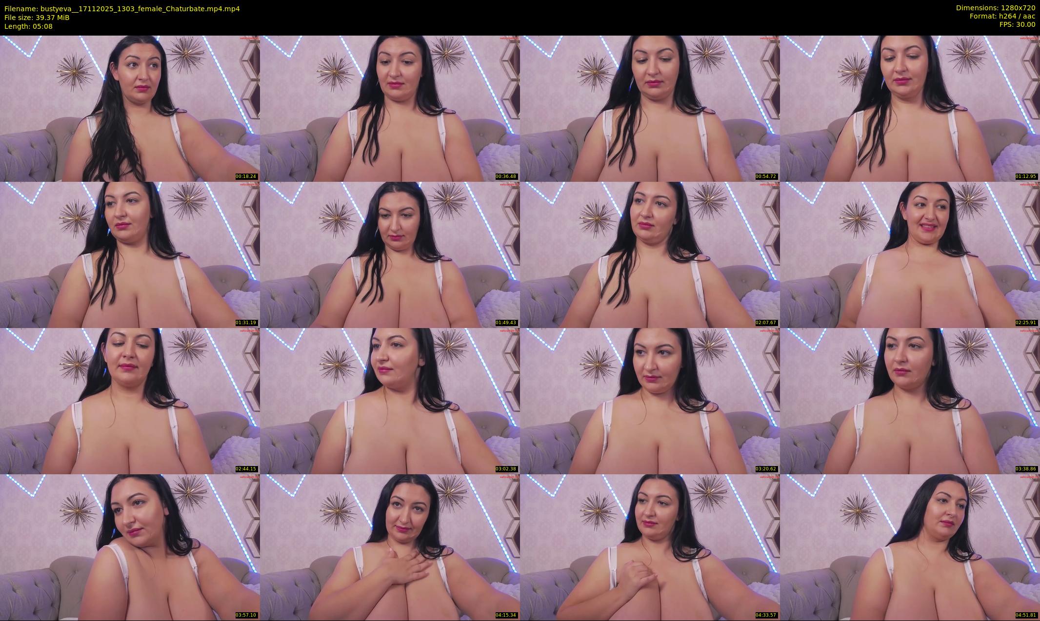 bustyeva_ — 6 minute Chaturbate female cam show recording, 720p, Nov 17, 2025
