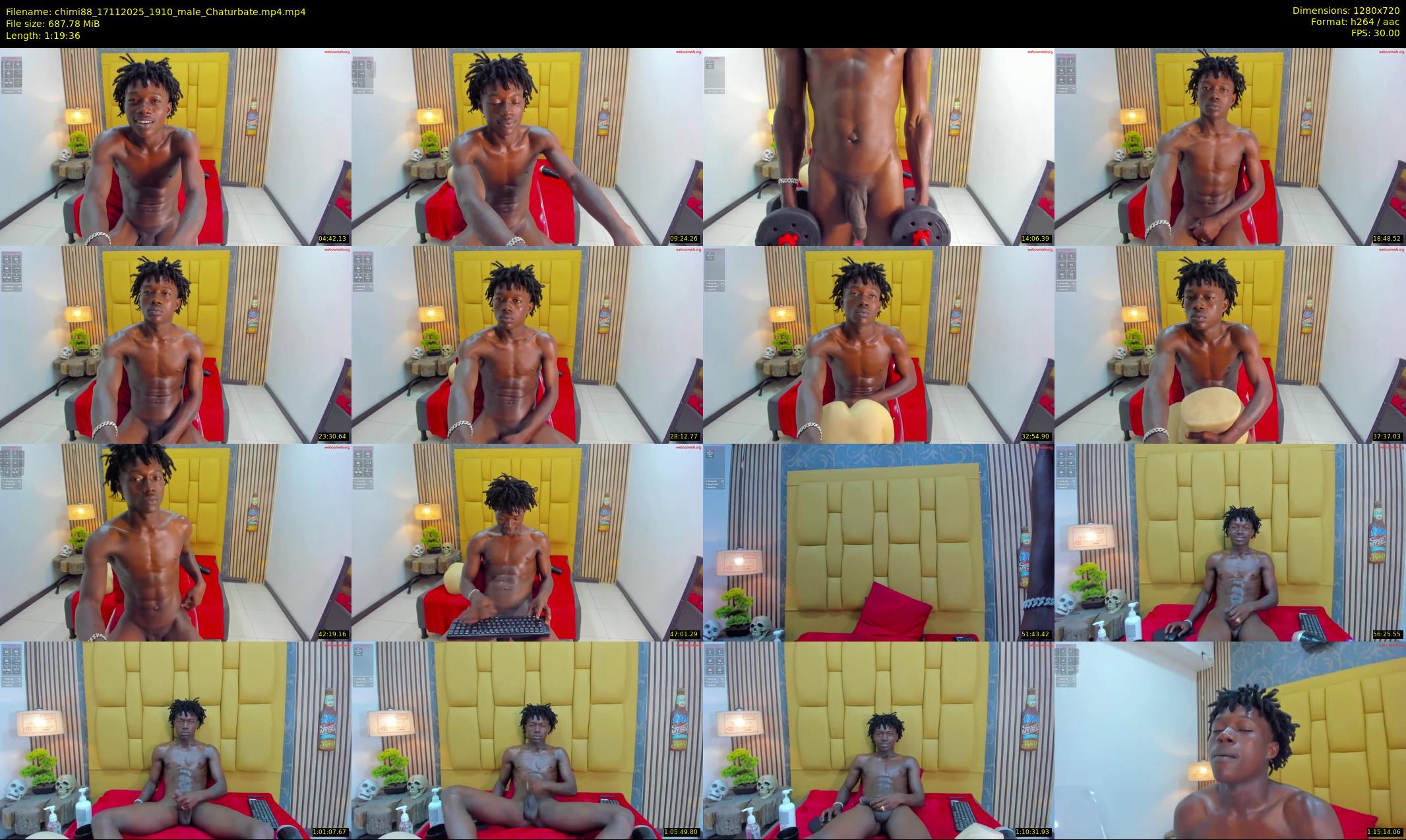 chimi88 — 80 minute Chaturbate male cam show recording, 720p, Nov 17, 2025