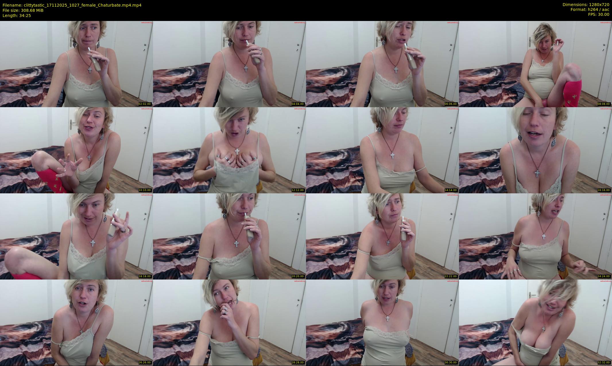 clittytastic — 35 minute Chaturbate female cam show recording, 720p, Nov 17, 2025