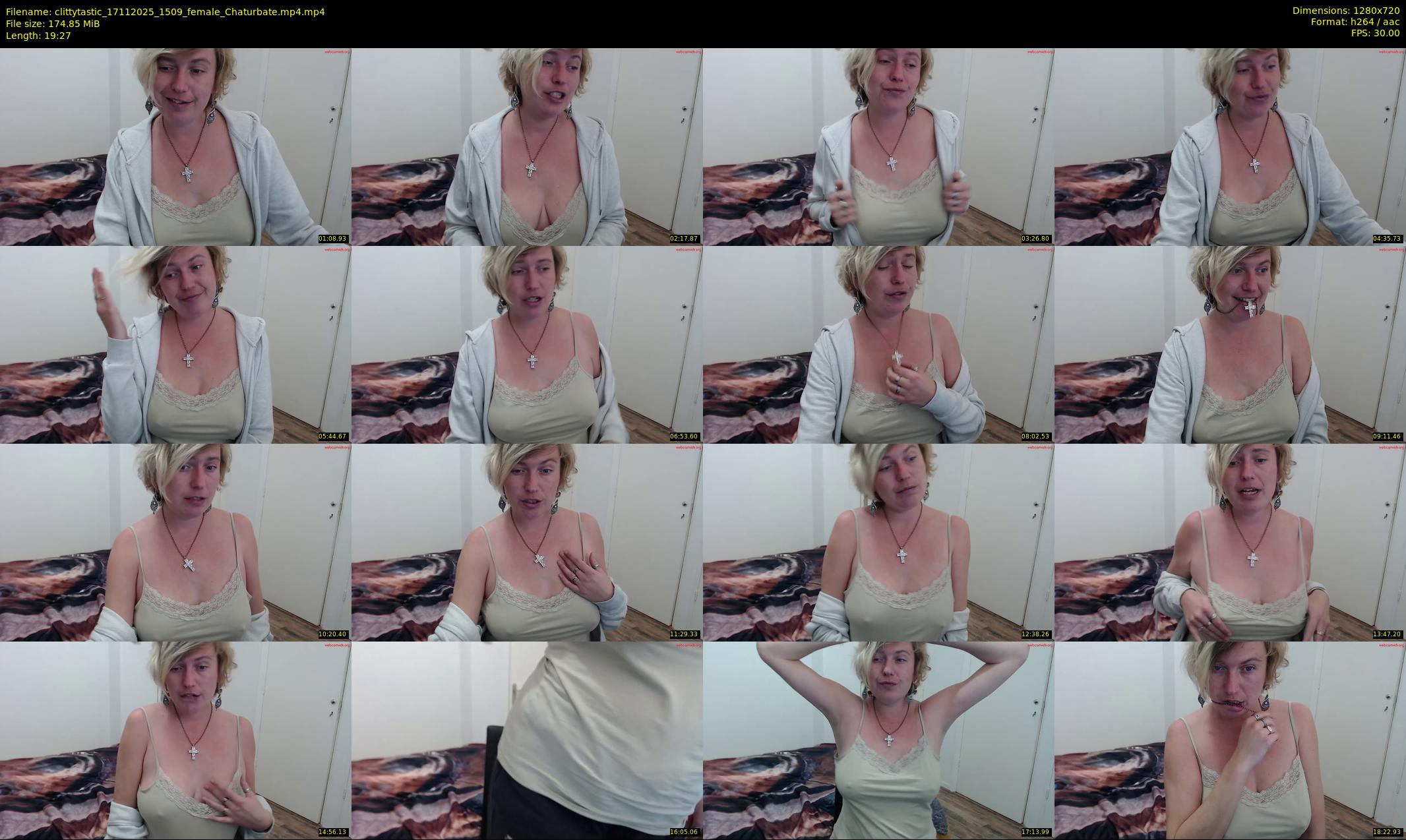clittytastic — 20 minute Chaturbate female cam show recording, 720p, Nov 17, 2025