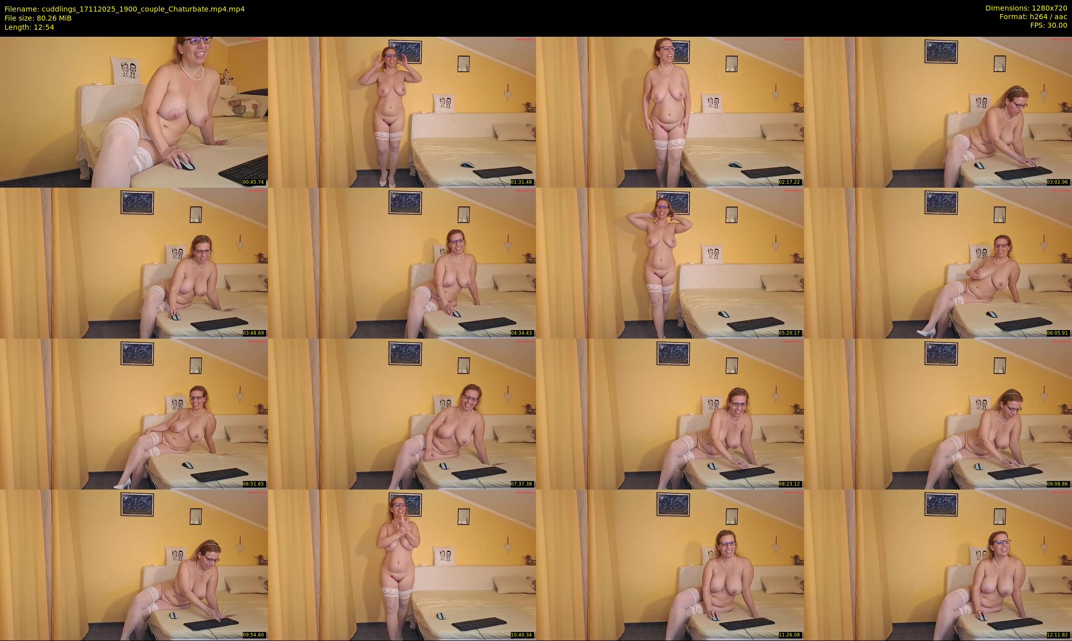 cuddlings — 13 minute Chaturbate couple cam show recording, 720p, Nov 17, 2025