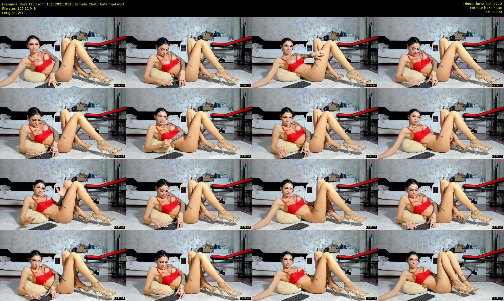 desert2blosom — 13 minute Chaturbate female cam show recording, 720p, Nov 18, 2025