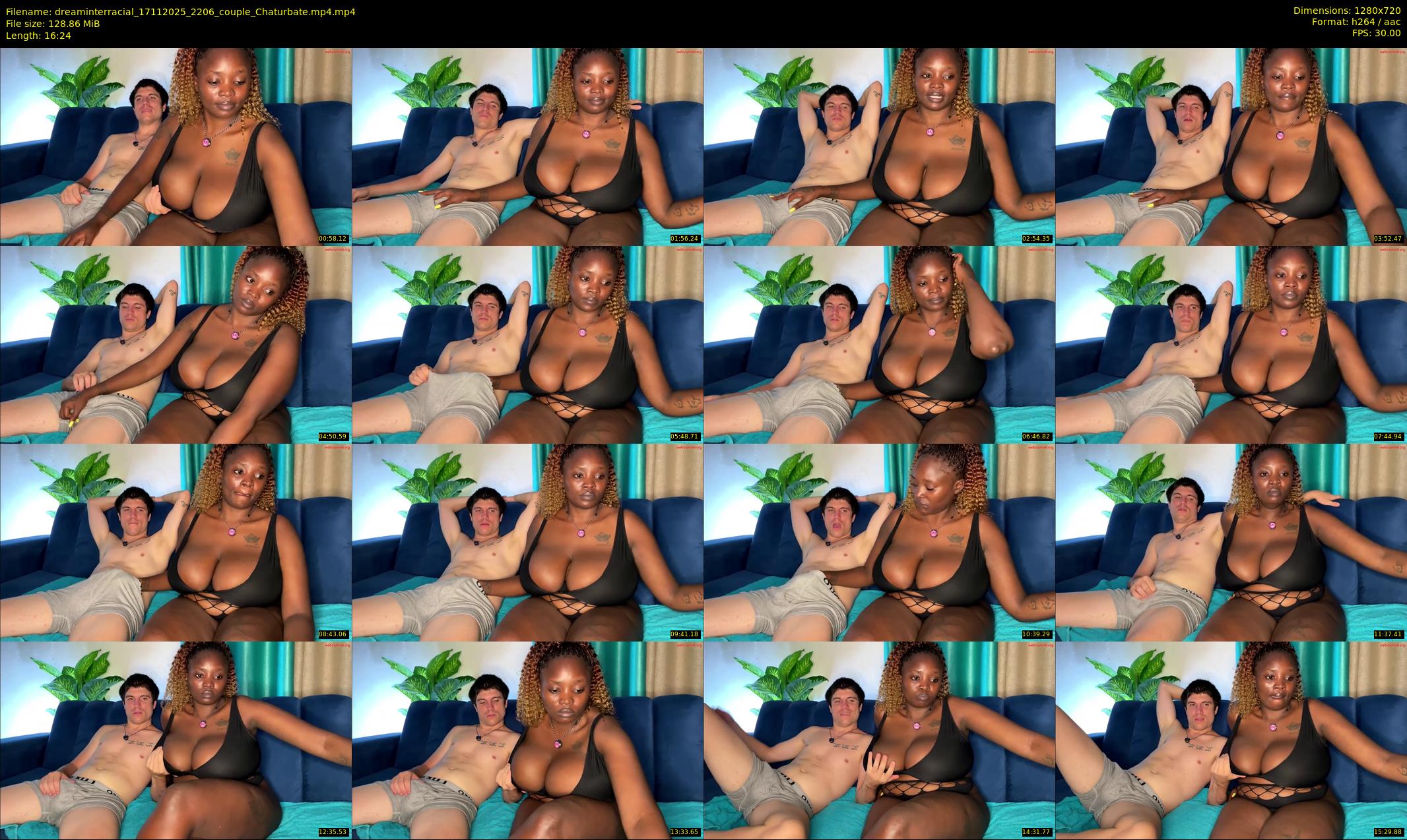 dreaminterracial — 17 minute Chaturbate couple cam show recording, 720p, Nov 17, 2025