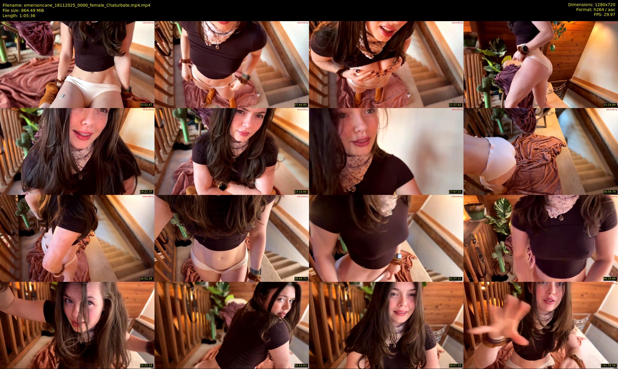 emersoncane — 66 minute Chaturbate female cam show recording, 720p, Nov 18, 2025
