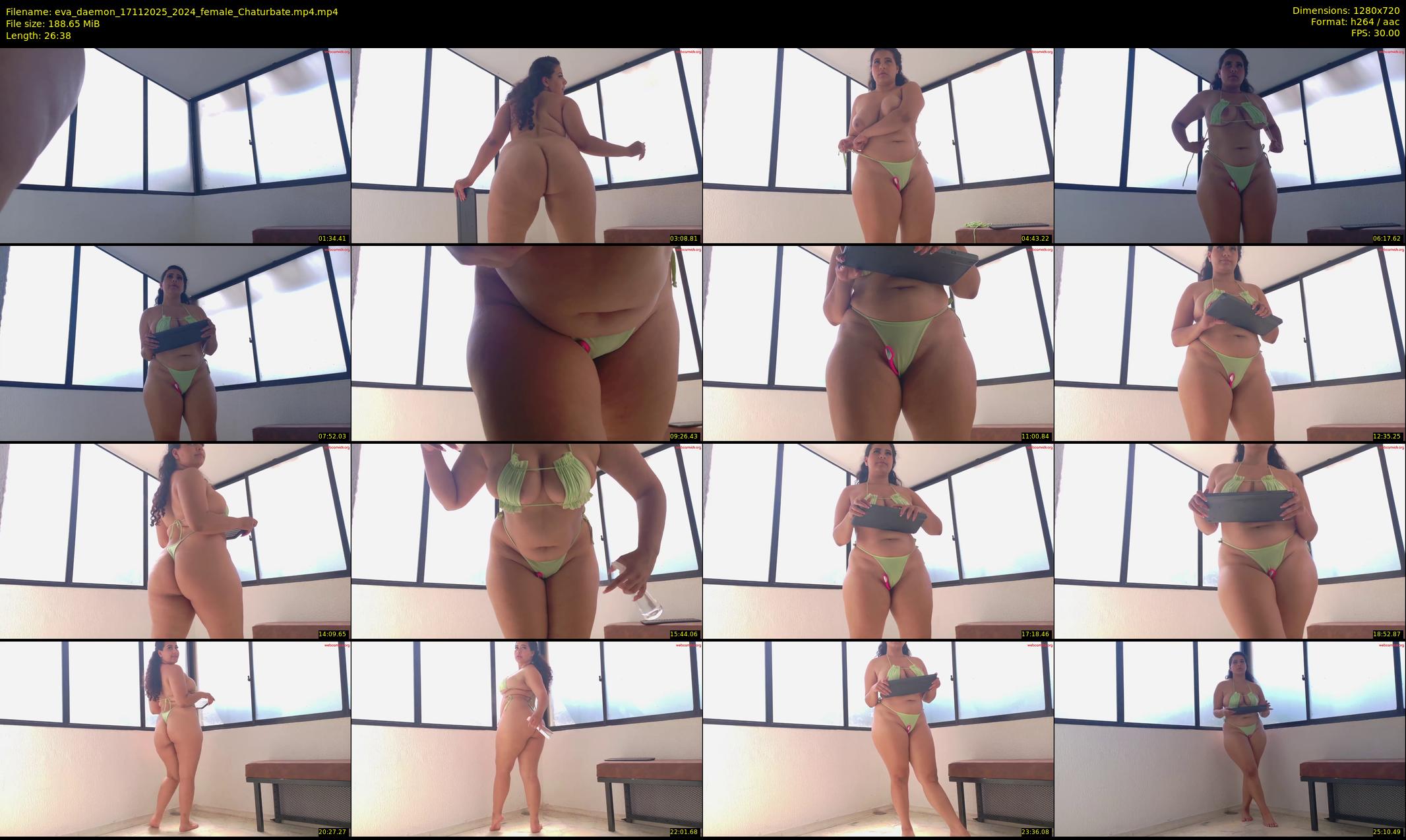 eva_daemon — 27 minute Chaturbate female cam show recording, 720p, Nov 17, 2025