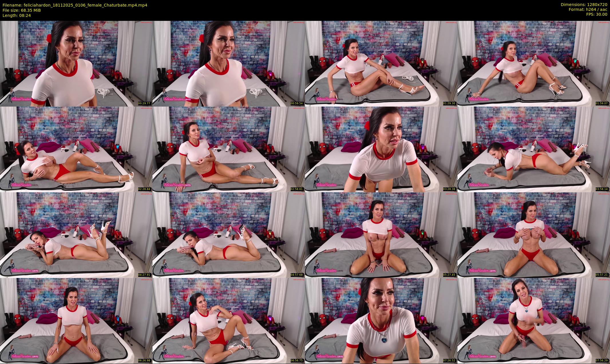 feliciahardon — 9 minute Chaturbate female cam show recording, 720p, Nov 18, 2025