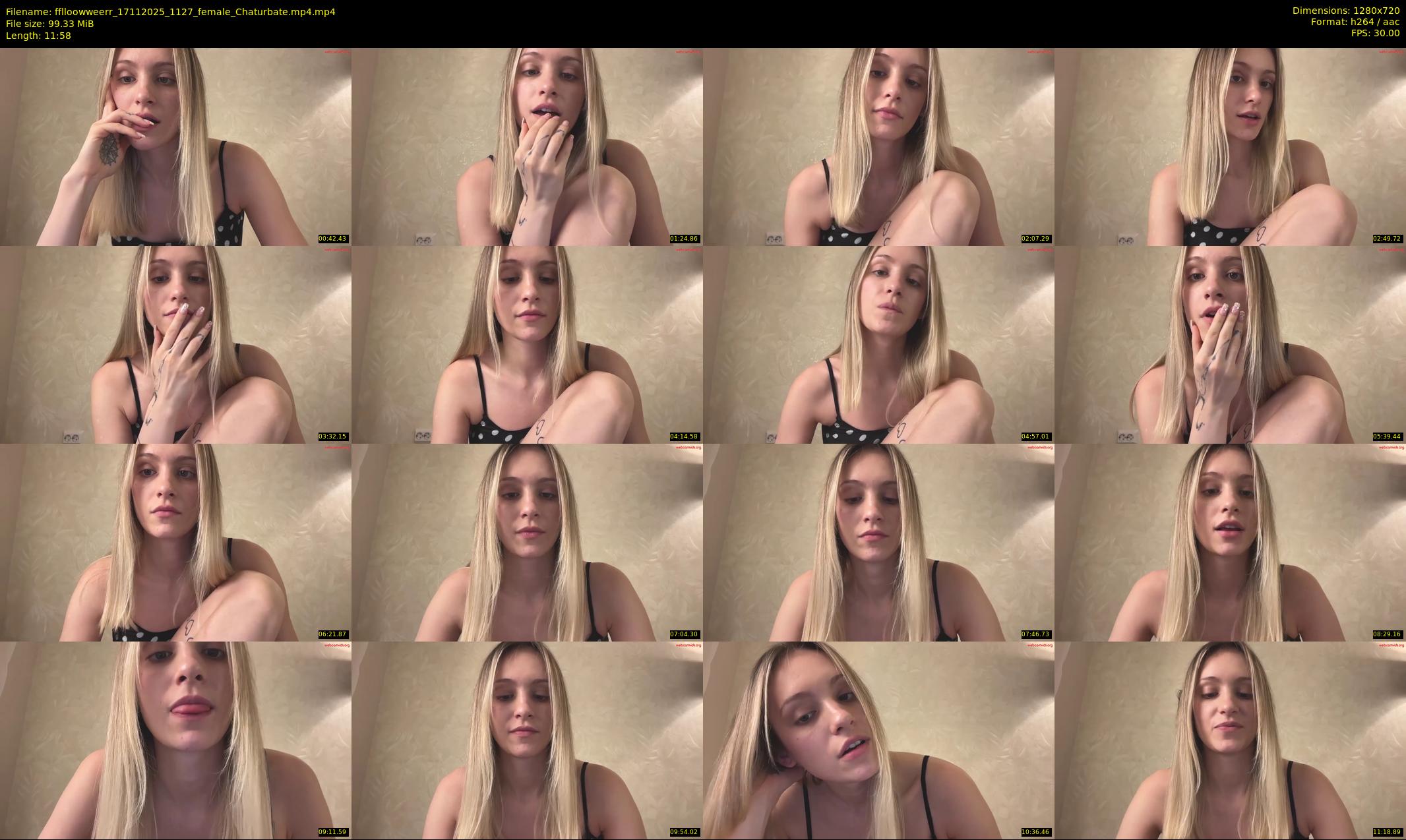 fflloowweerr — 12 minute Chaturbate couple cam show recording, 720p, Nov 17, 2025
