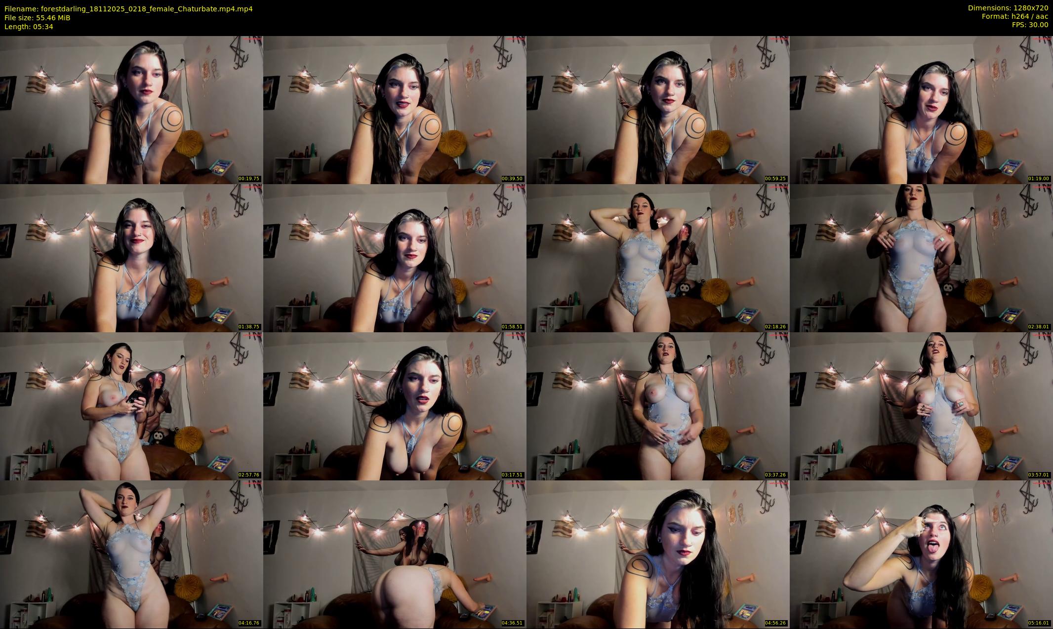forestdarling — 6 minute Chaturbate female cam show recording, 720p, Nov 18, 2025