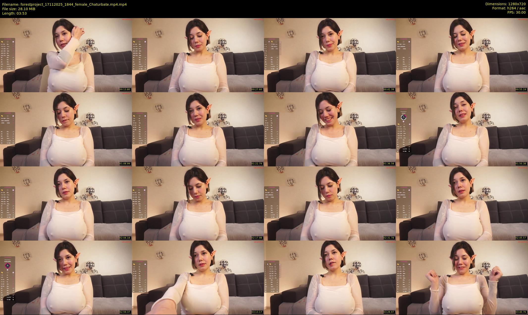 forestproject — 4 minute Chaturbate female cam show recording, 720p, Nov 17, 2025