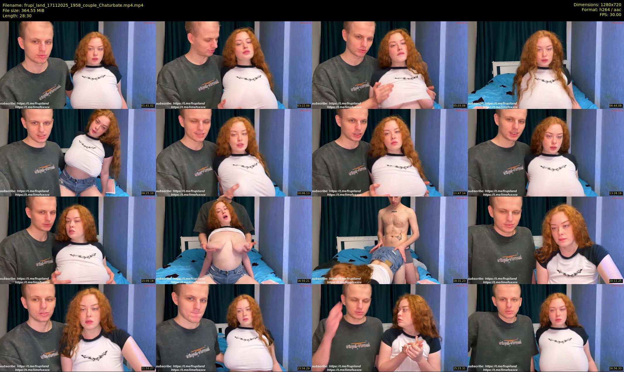 frupi_land — 29 minute Chaturbate couple cam show recording, 720p, Nov 17, 2025