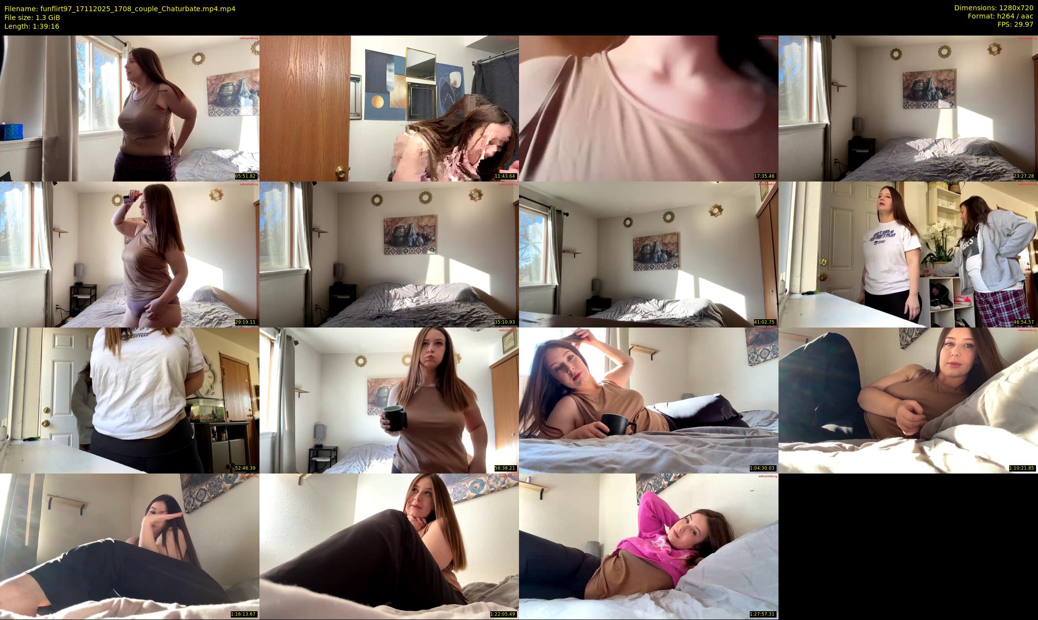 funflirt97 — 100 minute Chaturbate female cam show recording, 720p, Nov 17, 2025