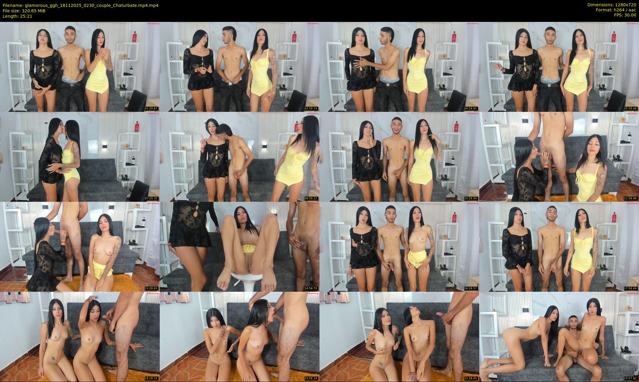 glamorous_ggh — 26 minute Chaturbate couple cam show recording, 720p, Nov 18, 2025