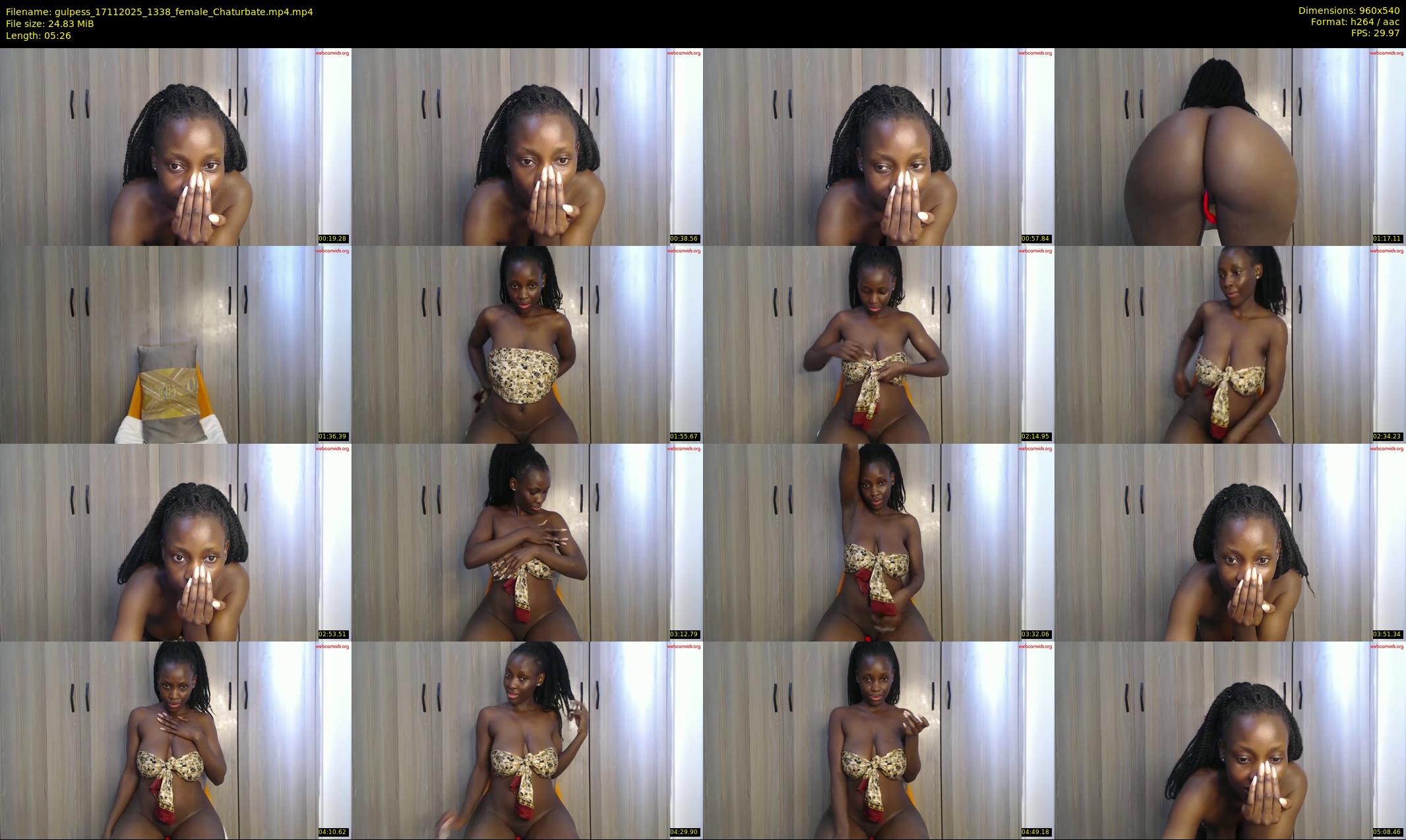 gulpess — 6 minute Chaturbate female cam show recording, 480p, Nov 17, 2025