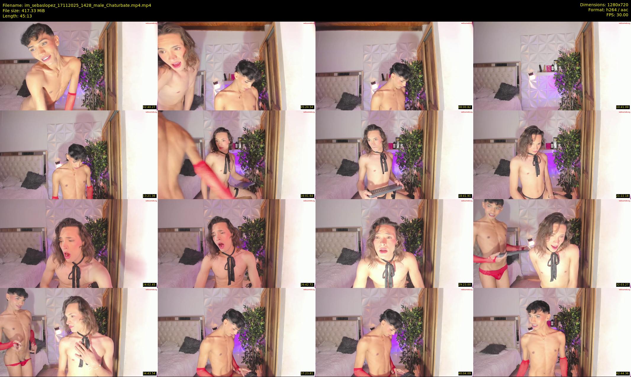 im_sebaslopez — 46 minute Chaturbate male cam show recording, 720p, Nov 17, 2025