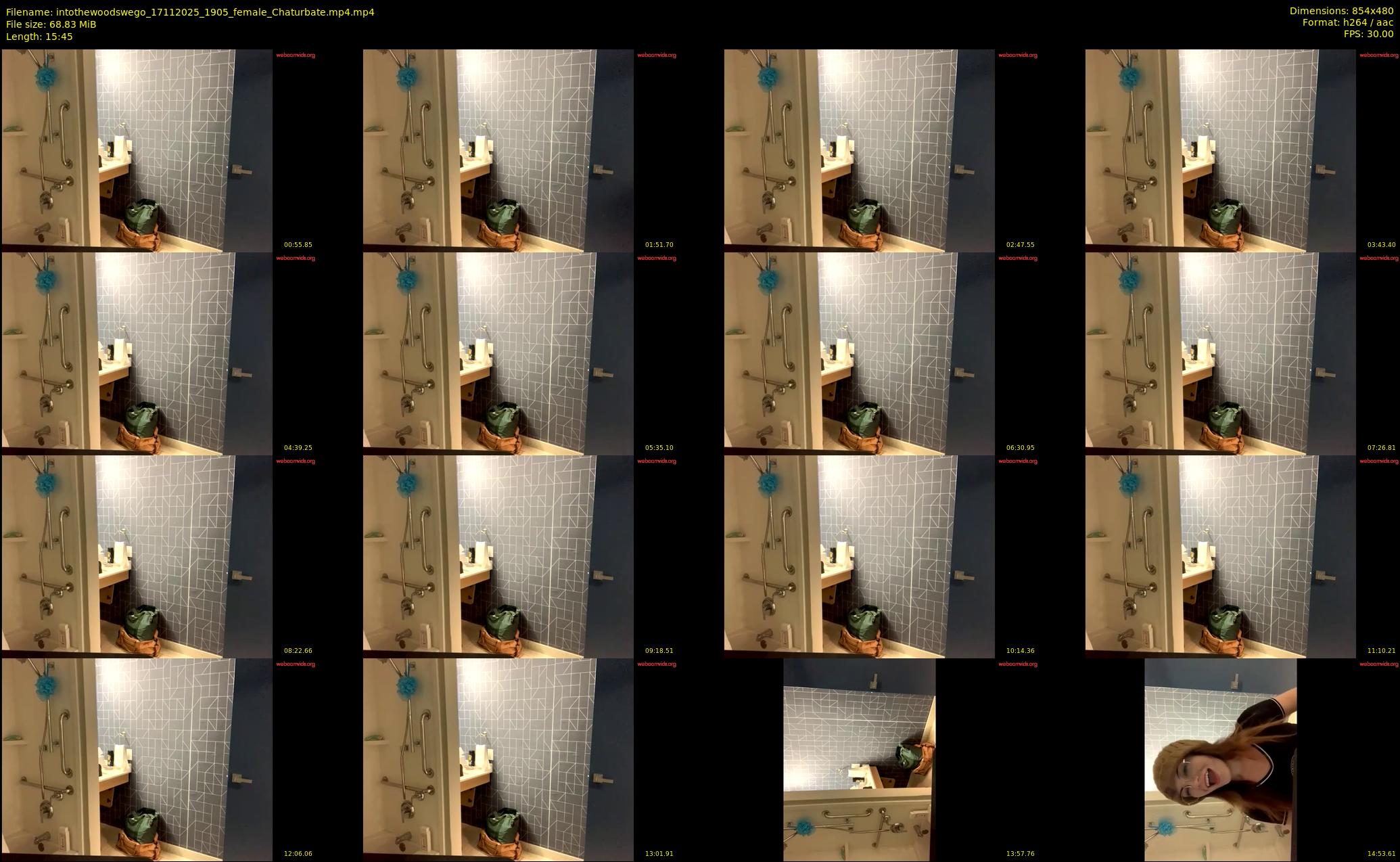 intothewoodswego — 16 minute Chaturbate female cam show recording, 480p, Nov 17, 2025
