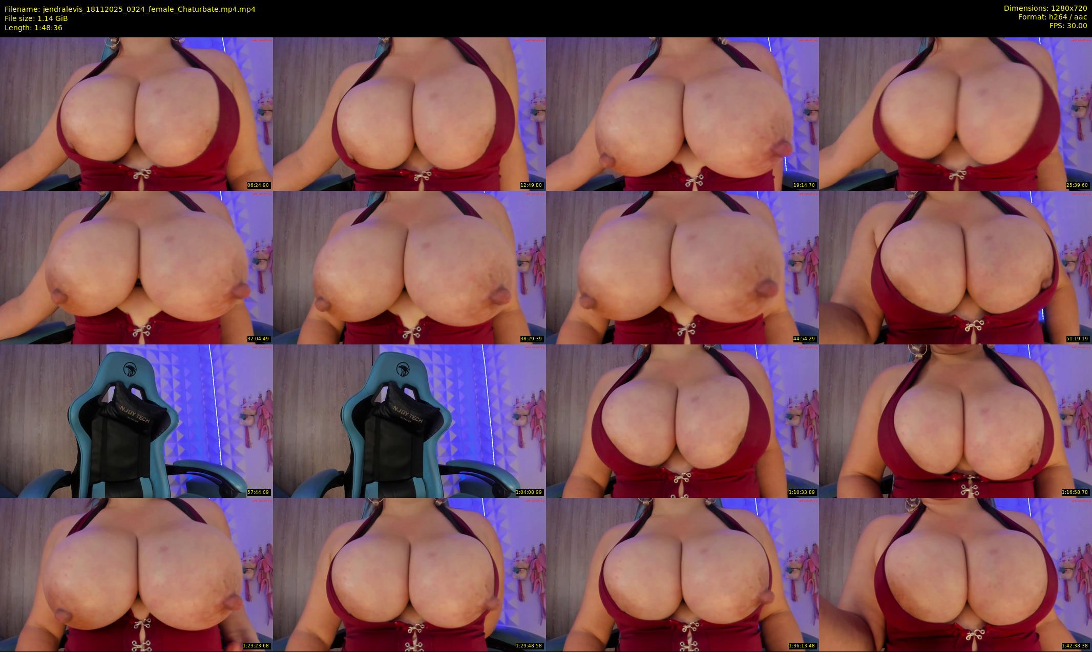 jendralevis — 109 minute Chaturbate female cam show recording, 720p, Nov 18, 2025