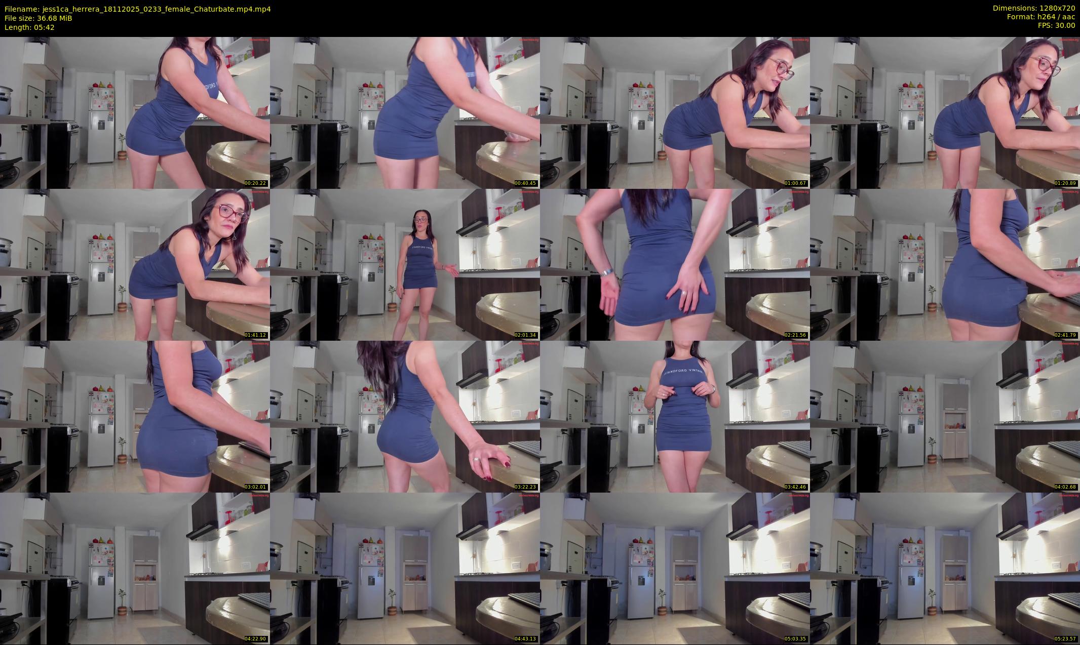 jess1ca_herrera — 6 minute Chaturbate female cam show recording, 720p, Nov 18, 2025