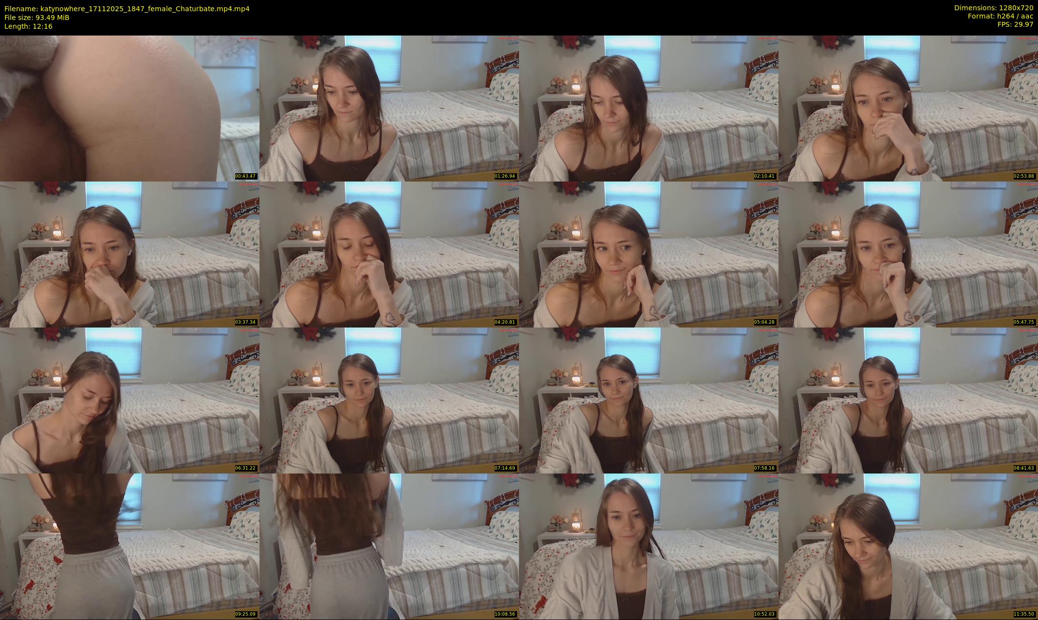 katynowhere — 13 minute Chaturbate female cam show recording, 720p, Nov 17, 2025