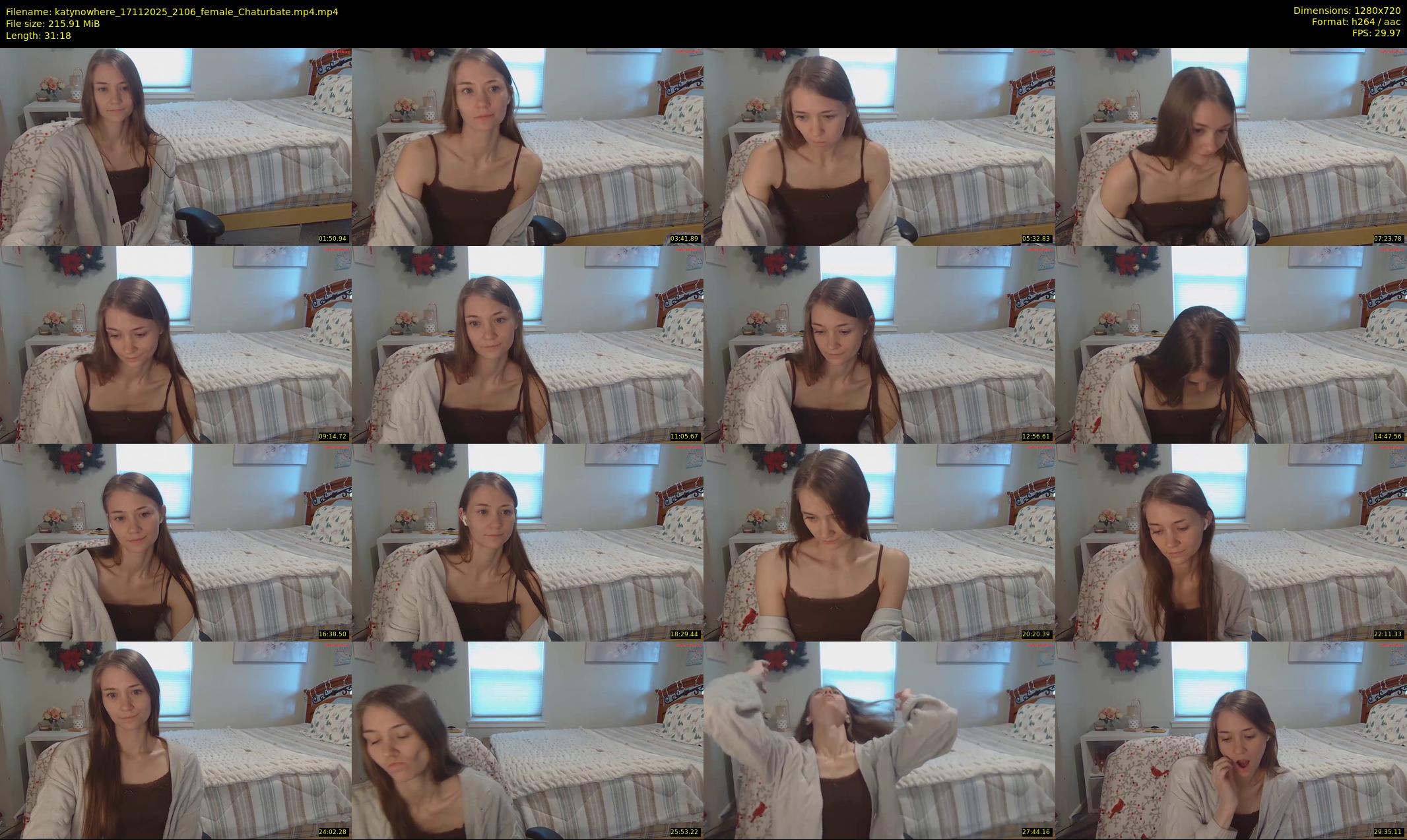 katynowhere — 32 minute Chaturbate female cam show recording, 720p, Nov 17, 2025