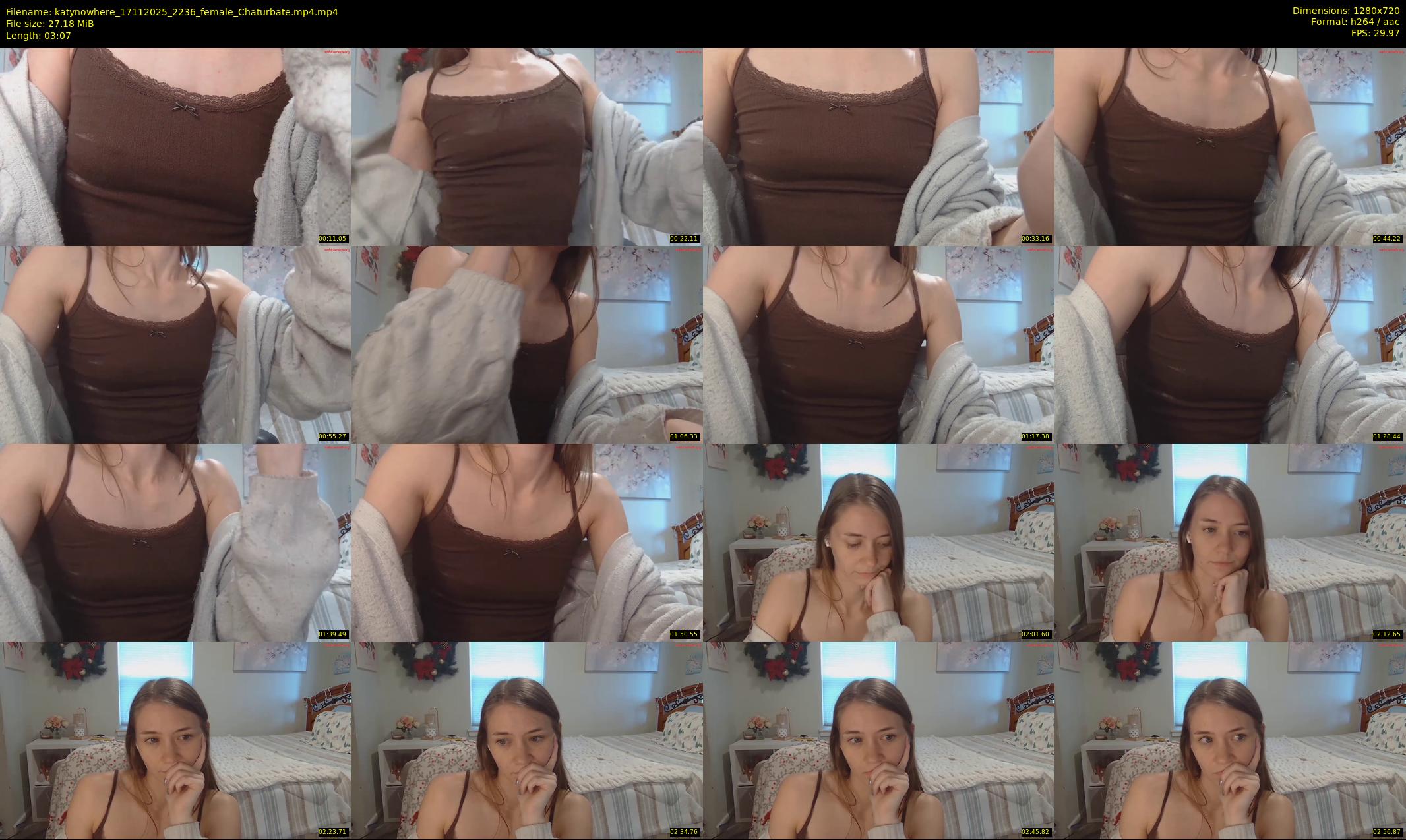 katynowhere — 4 minute Chaturbate female cam show recording, 720p, Nov 17, 2025