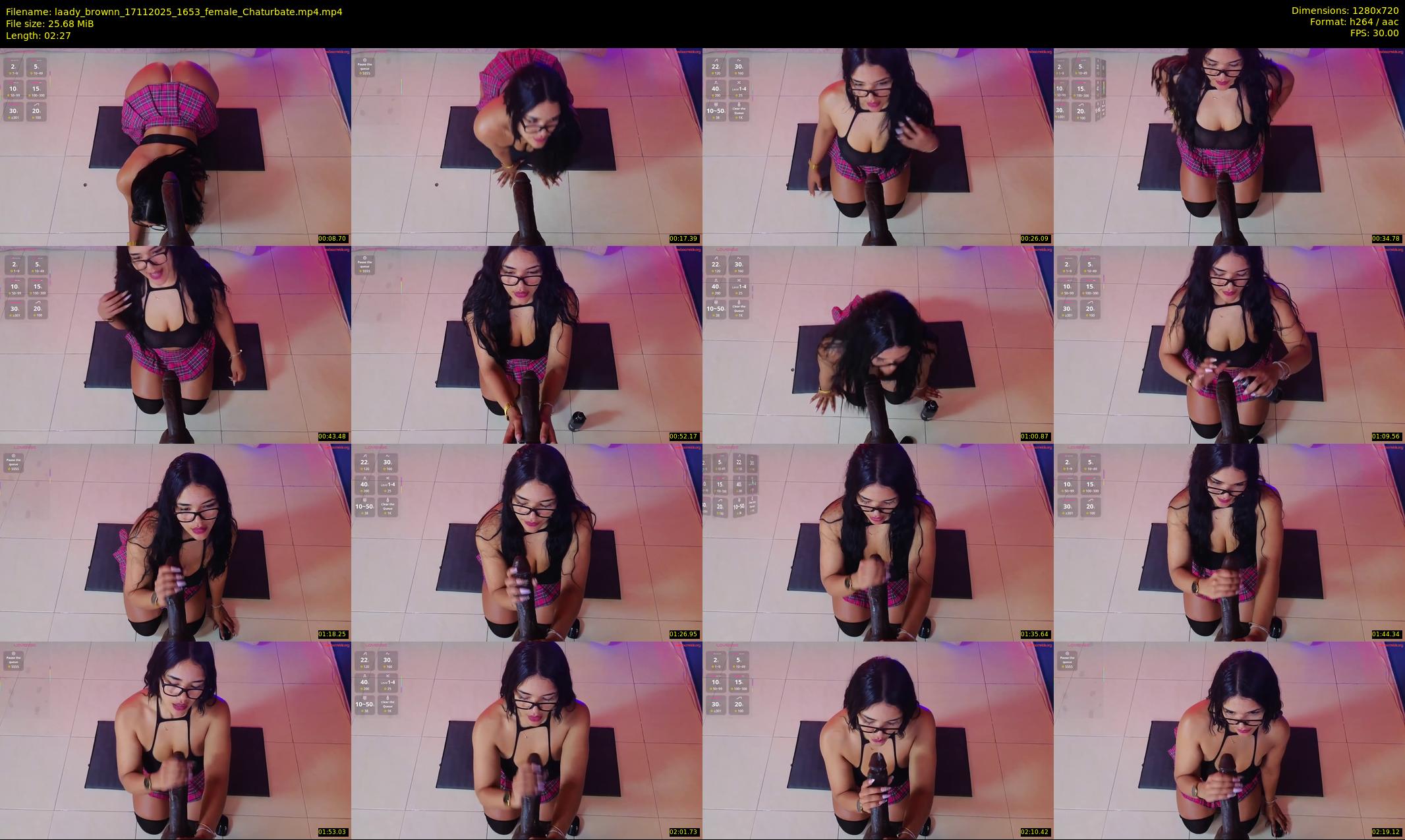 laady_brownn — 3 minute Chaturbate female cam show recording, 720p, Nov 17, 2025