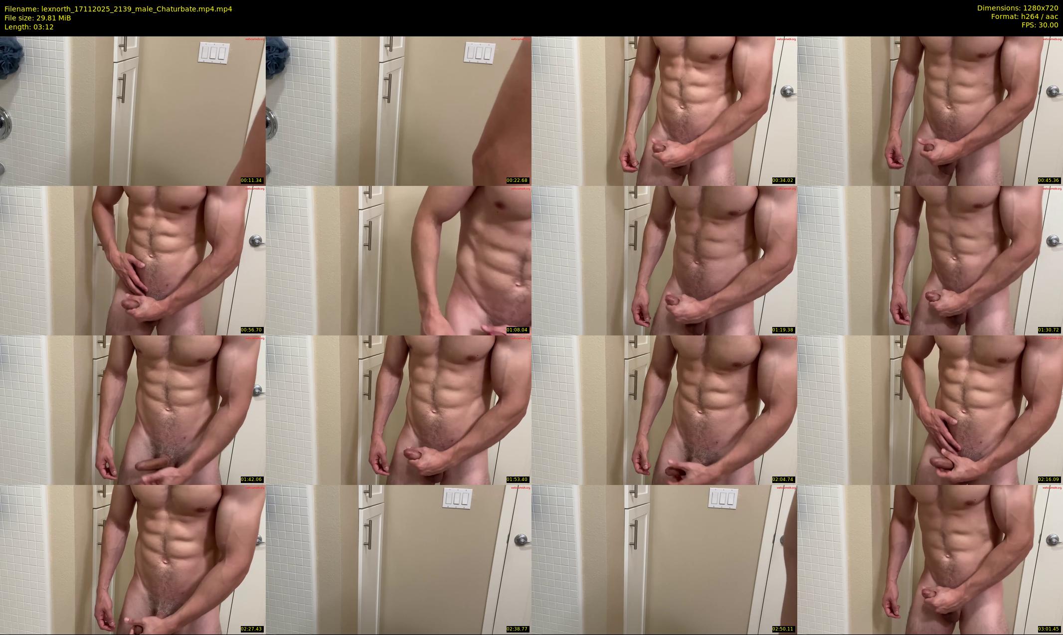 lexnorth — 4 minute Chaturbate male cam show recording, 720p, Nov 17, 2025