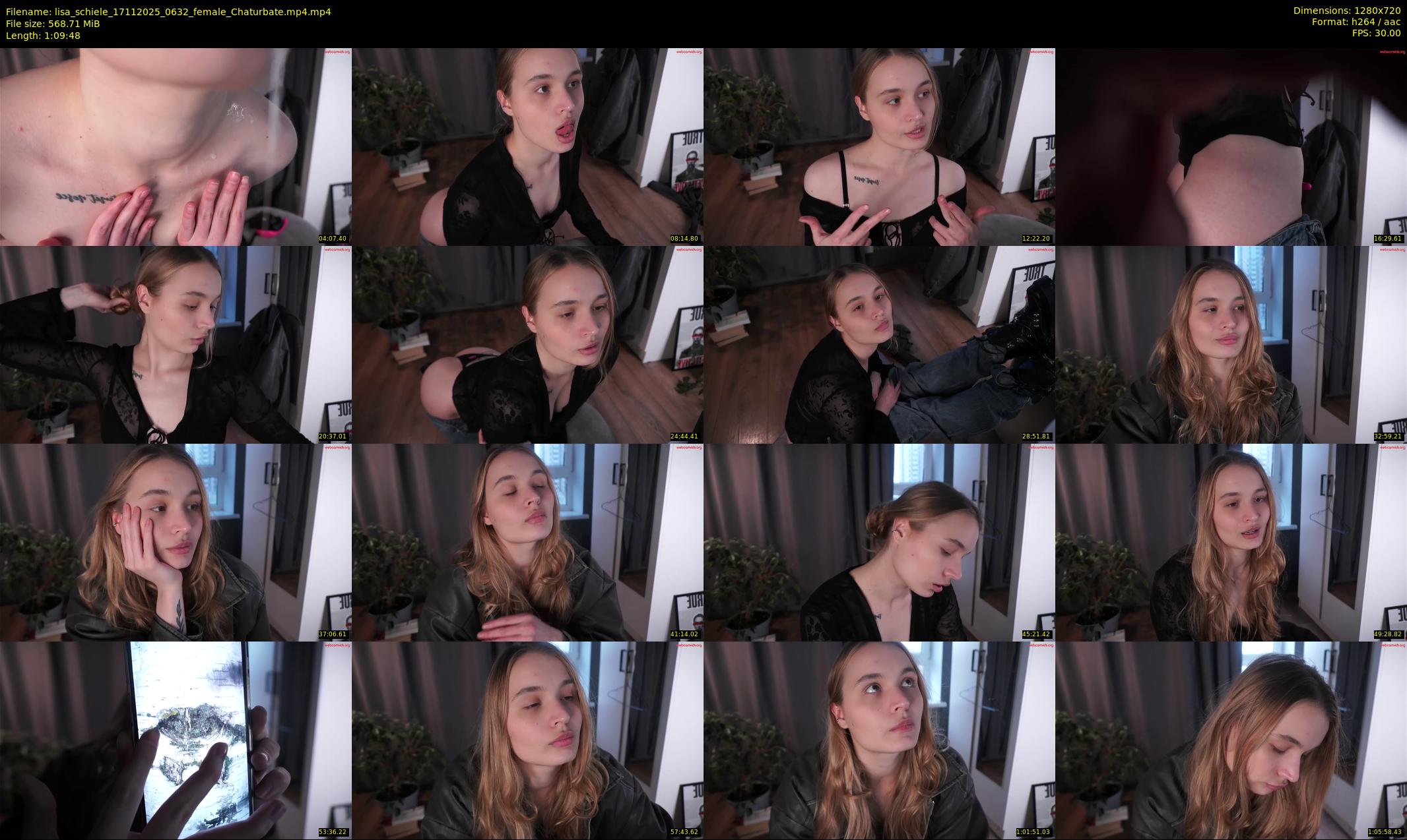 lisa_schiele — 70 minute Chaturbate female cam show recording, 720p, Nov 17, 2025